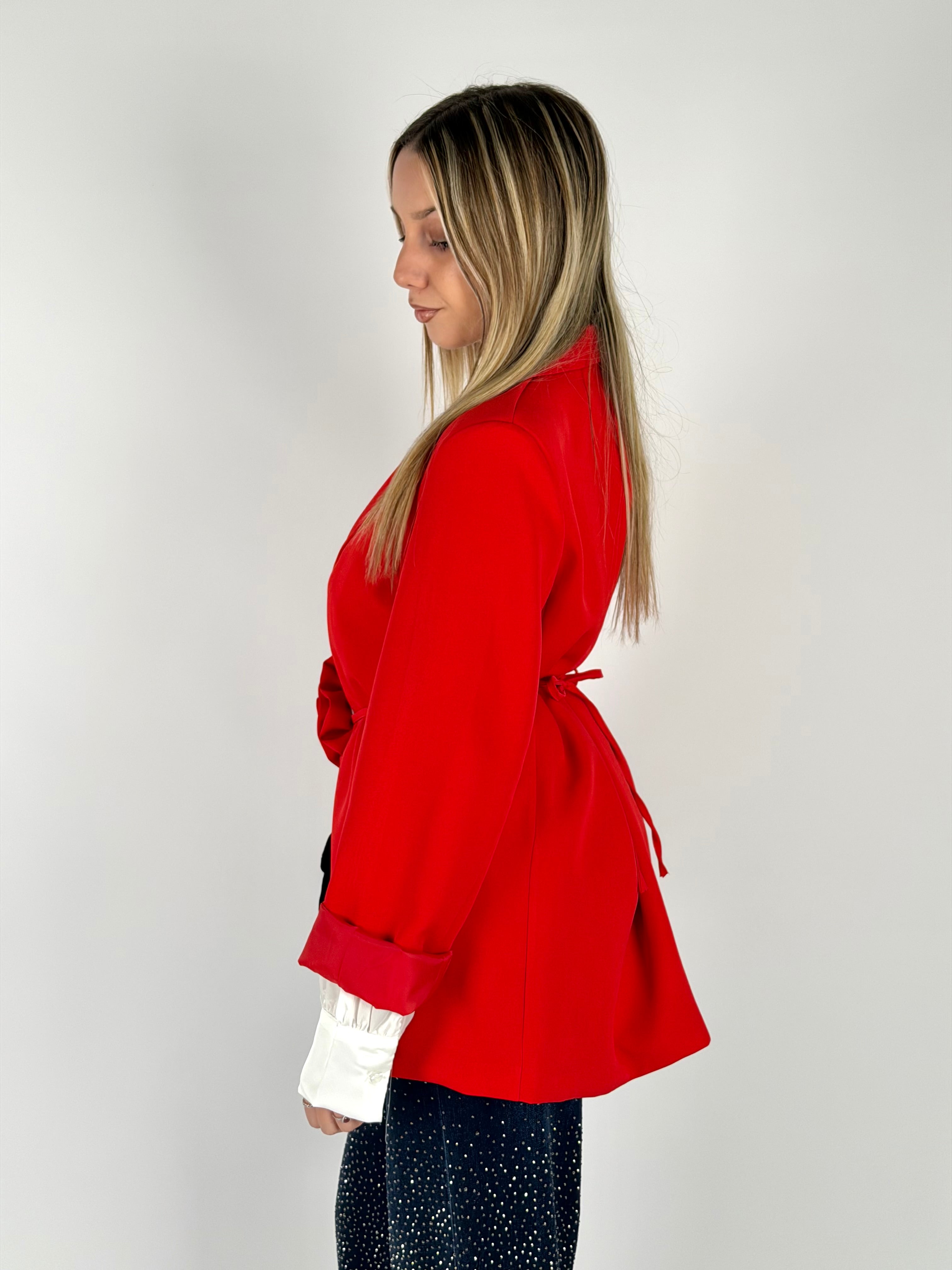 Giacca Crystal rossa