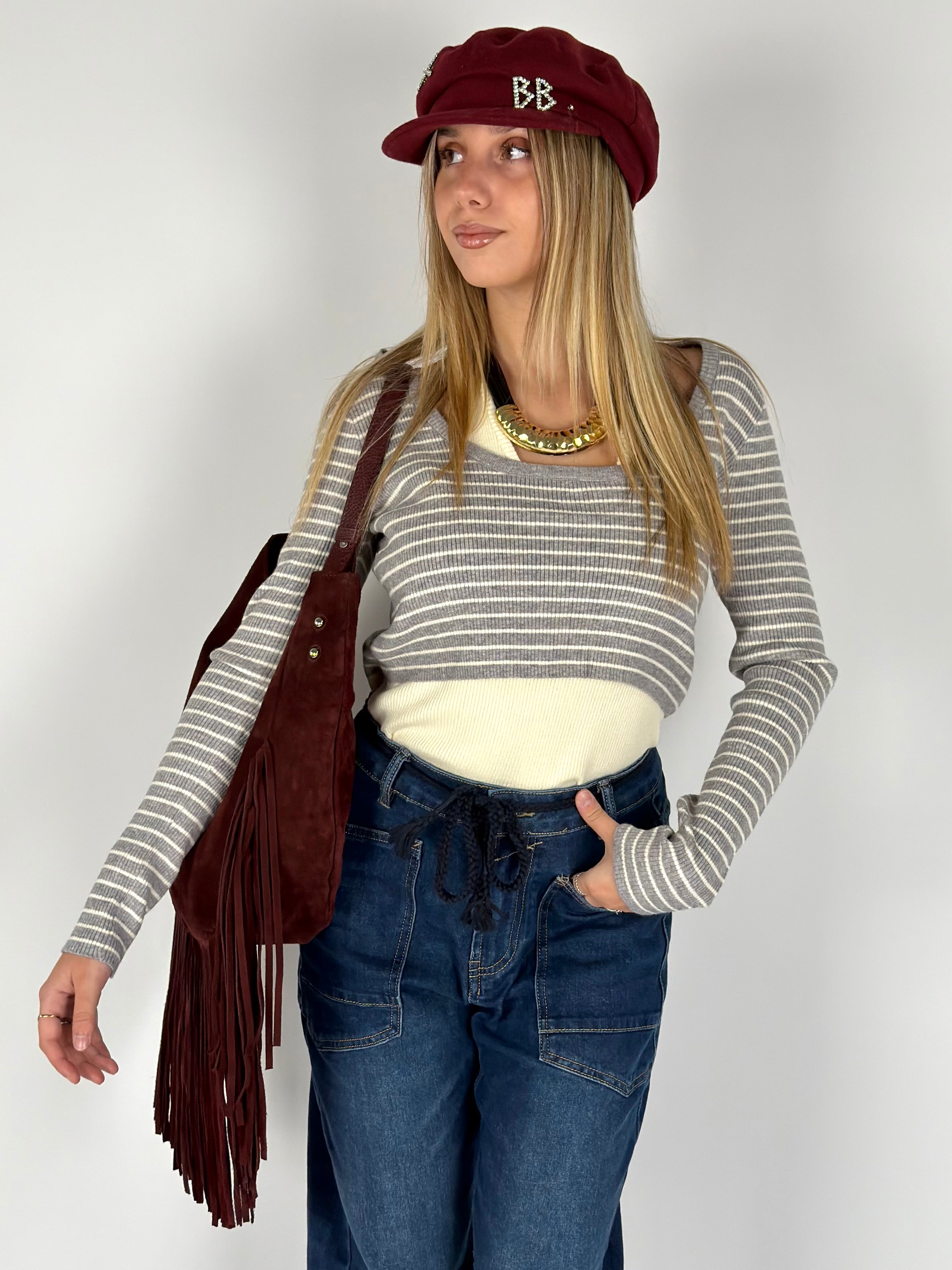 Maglia everyday grigia