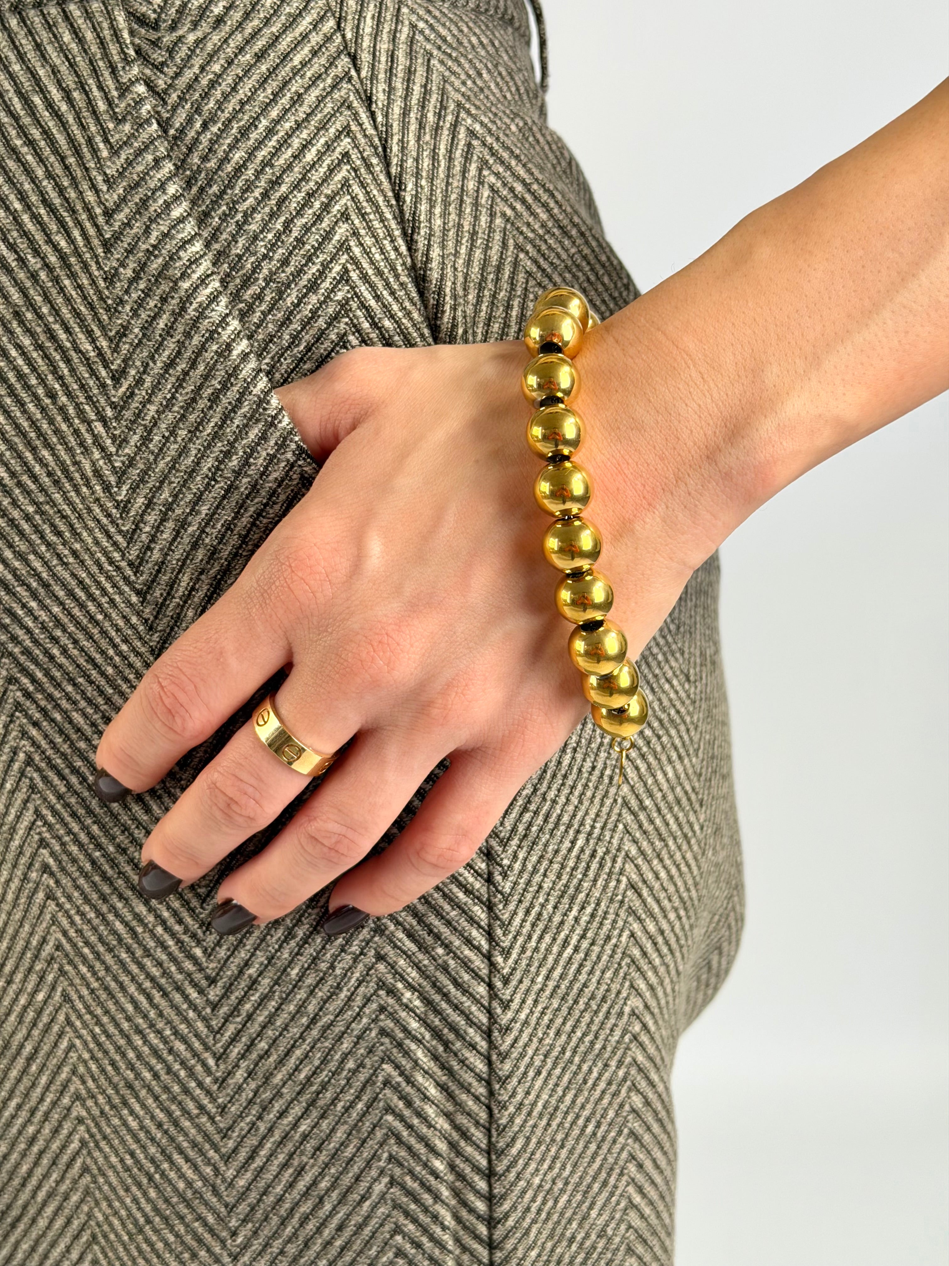 Bracciale cuore sfere bomb - 2 colori