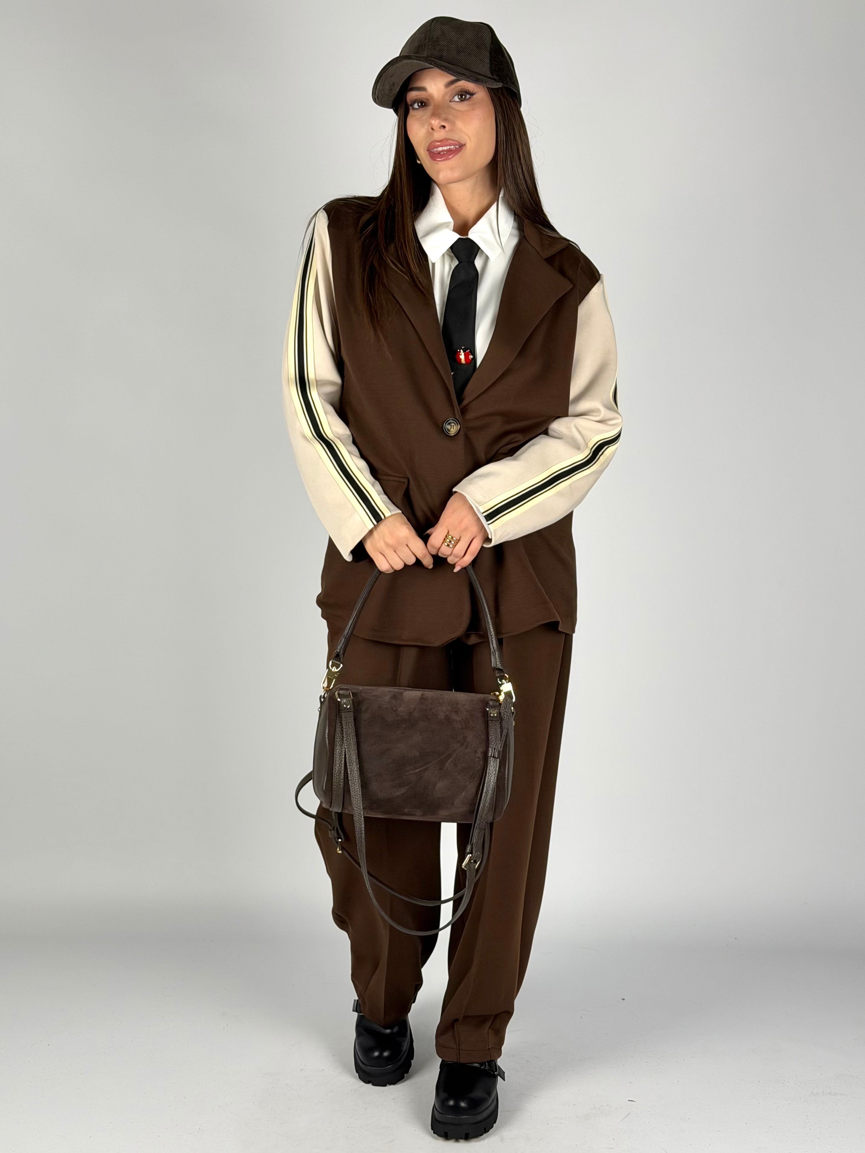 Pantalone completo banda moro