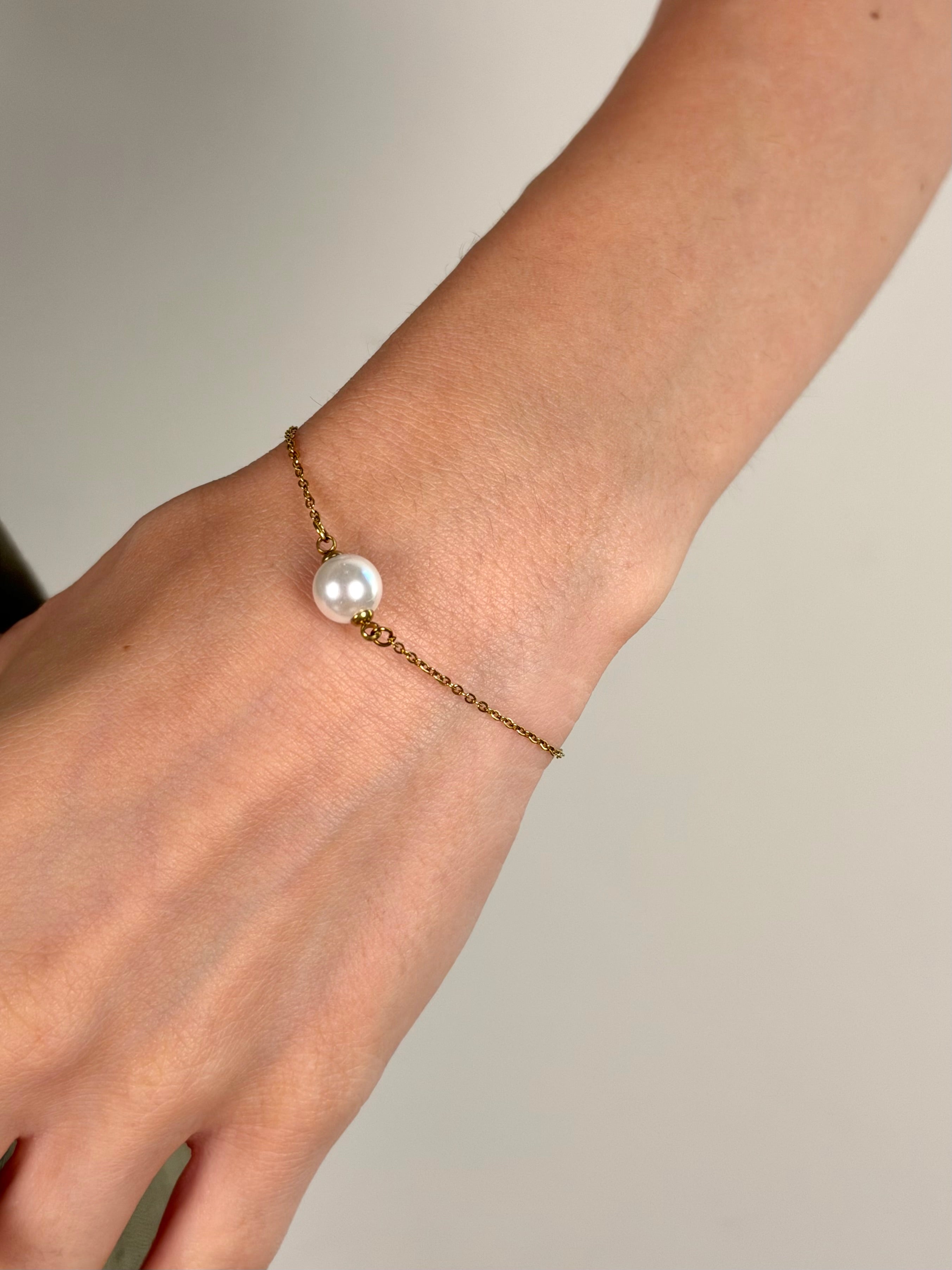 Bracciale solitario - collezione perla