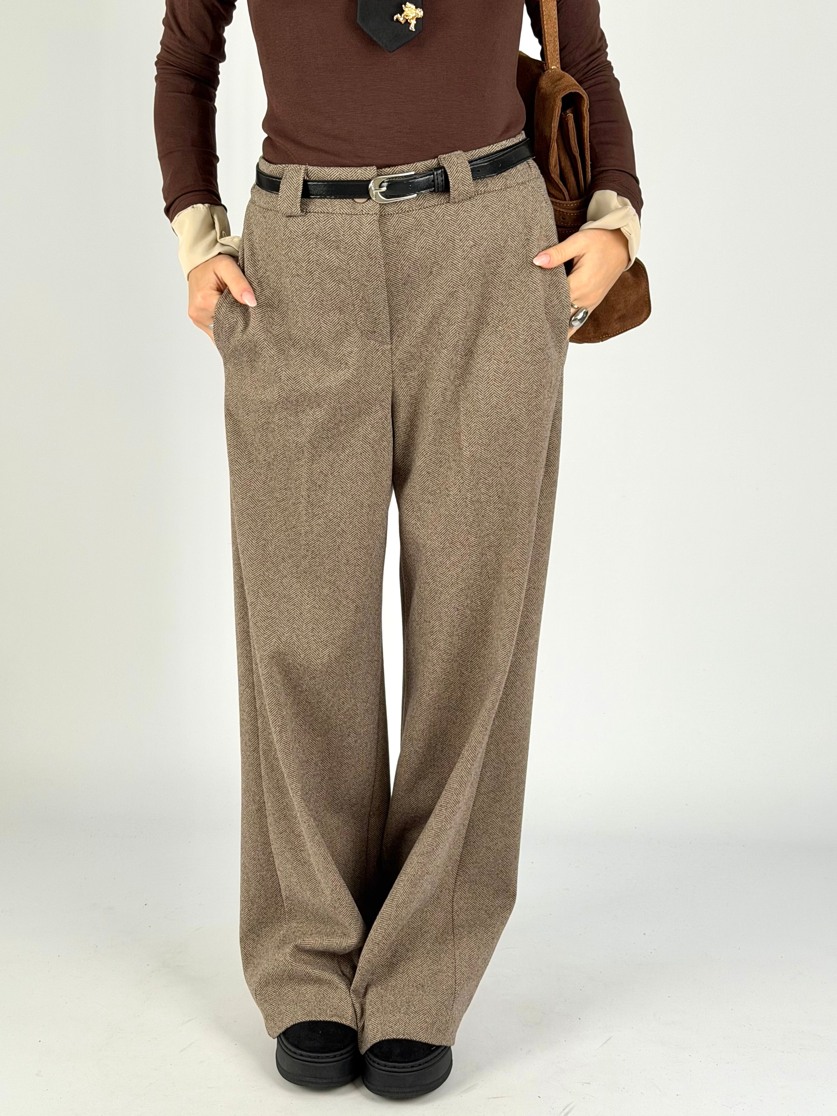 Pantalone completo Lumy moro