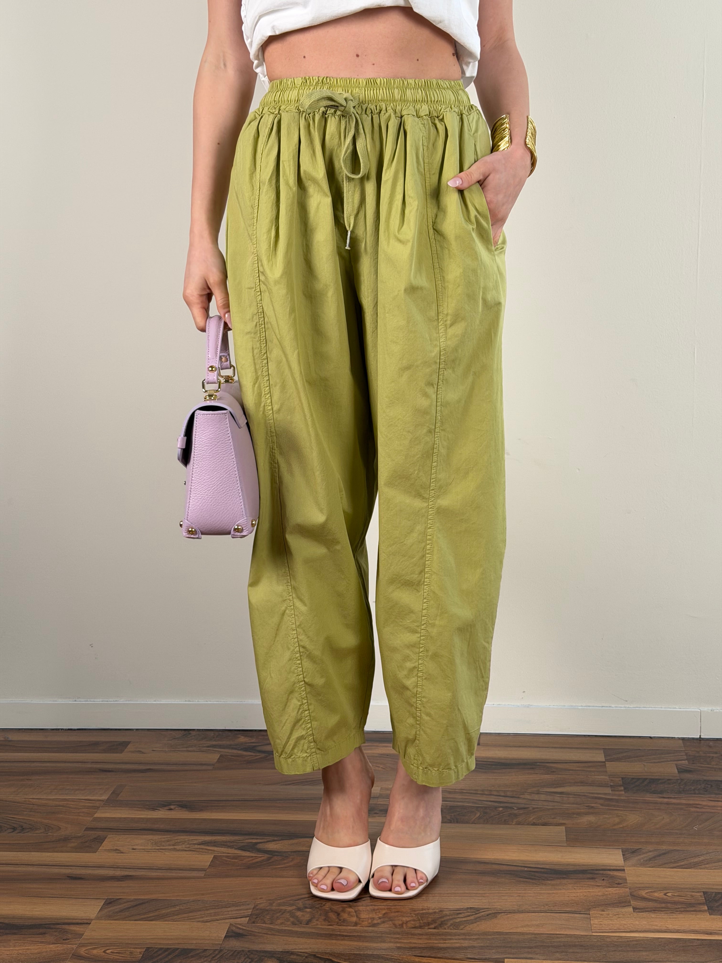 Pantalone Sole verde