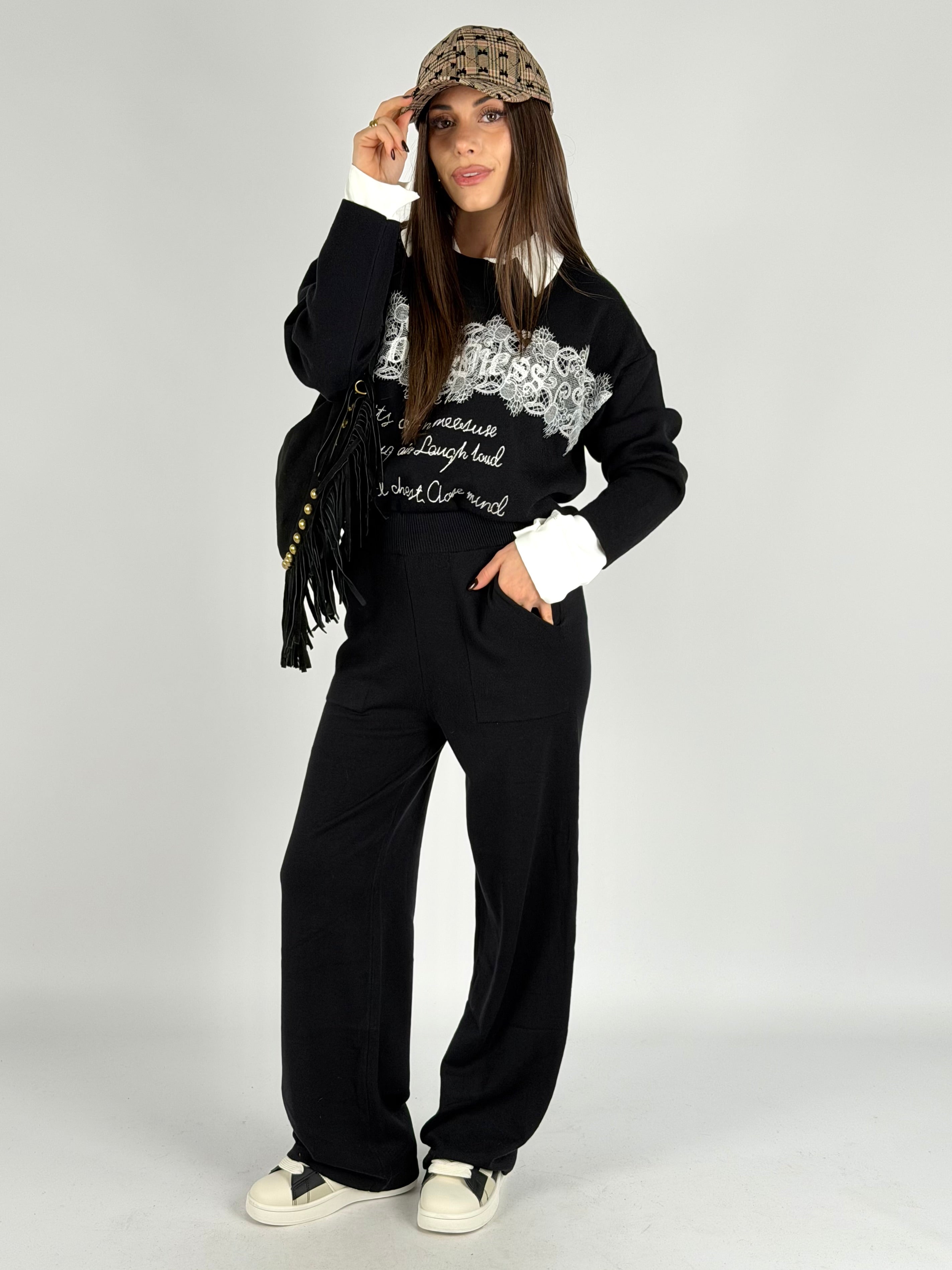 Tuta sportiva Susy nera