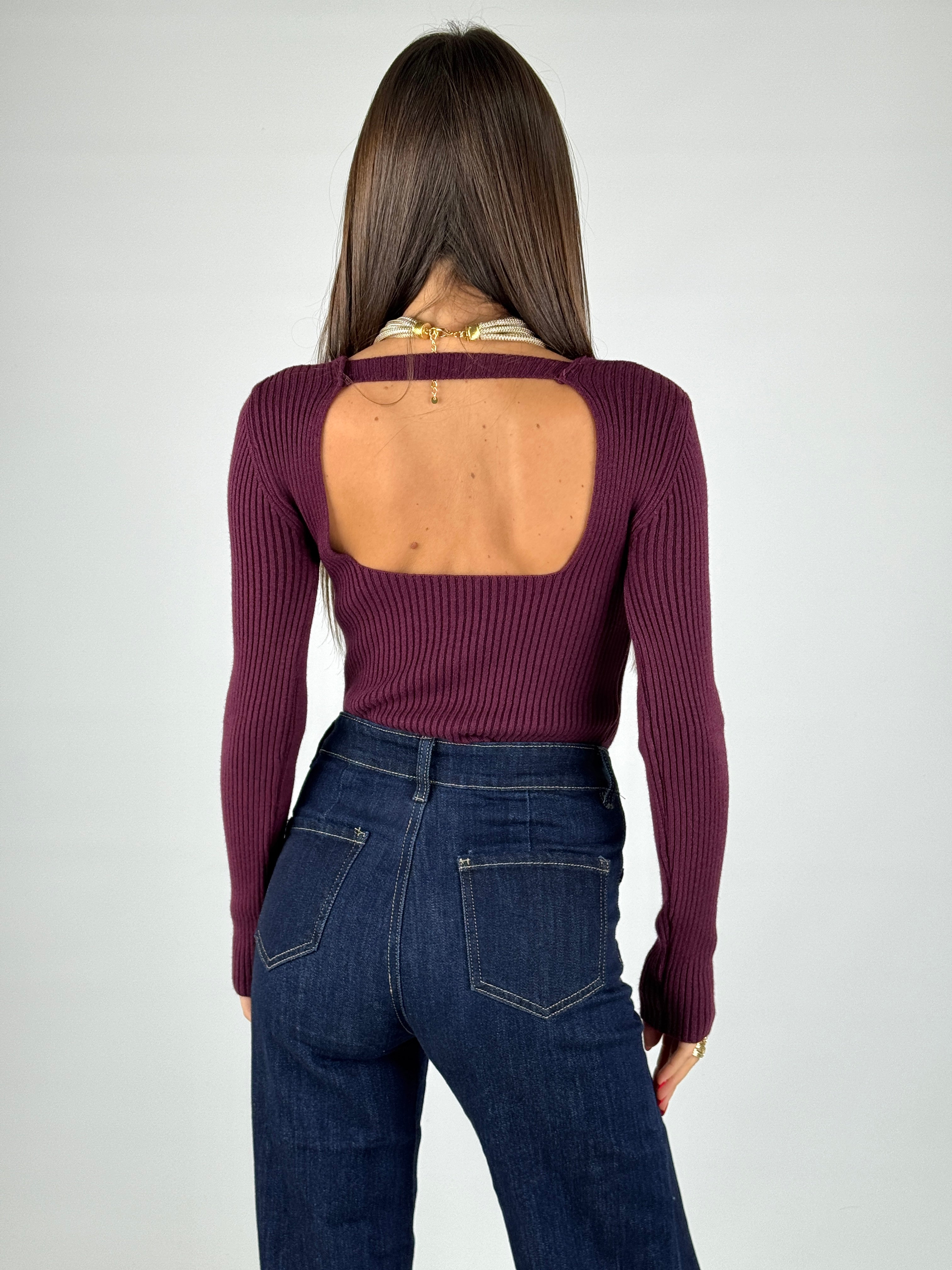 Maglia Havana bordeaux