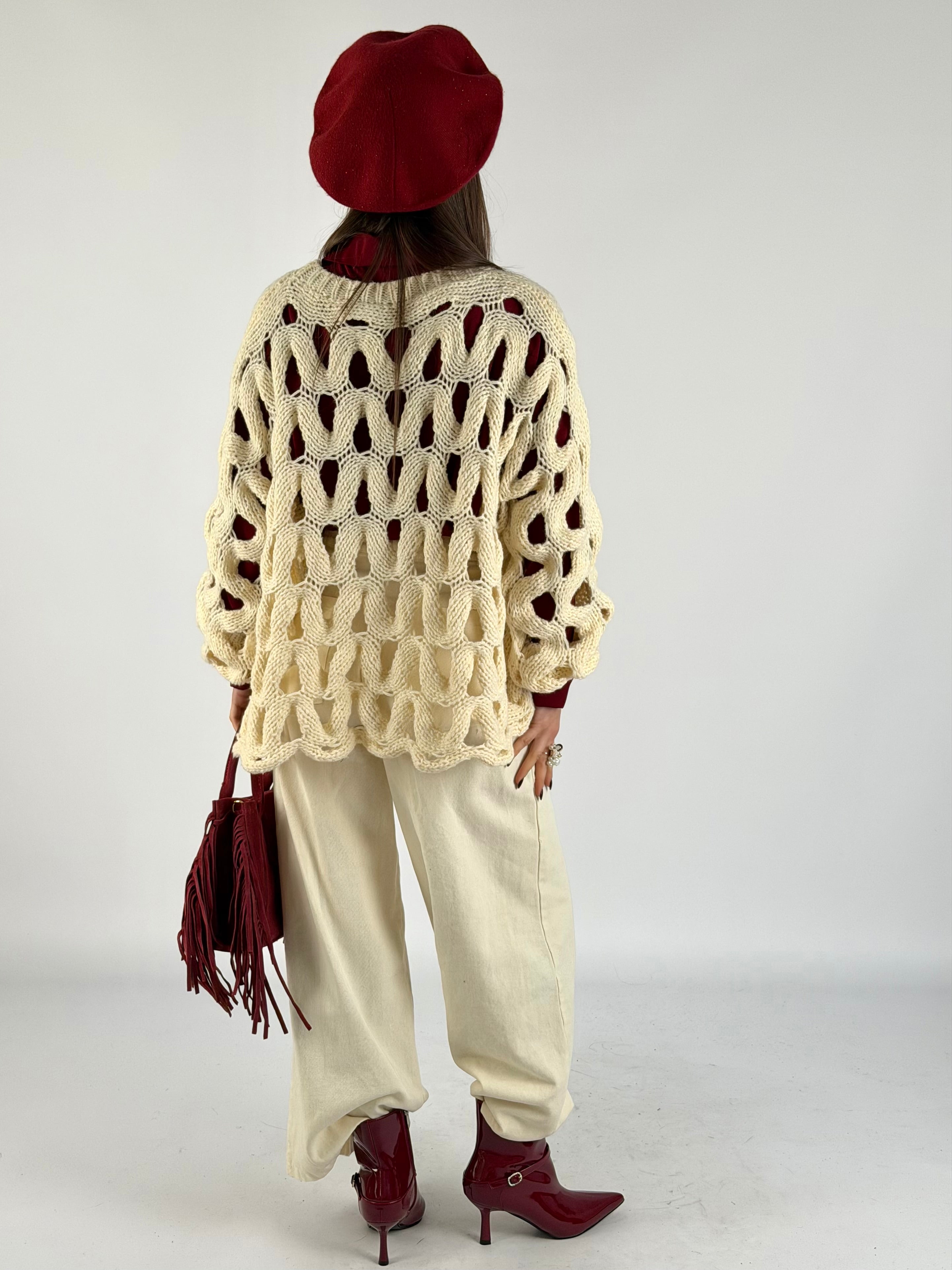 Pantalone Micol beige