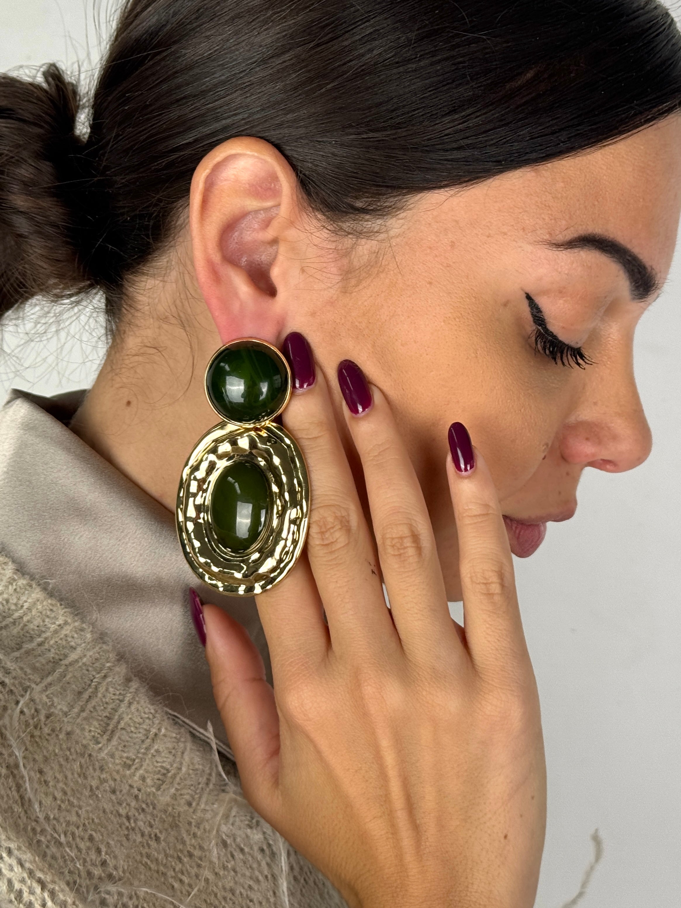 Orecchini maxi Diana - 4 colori