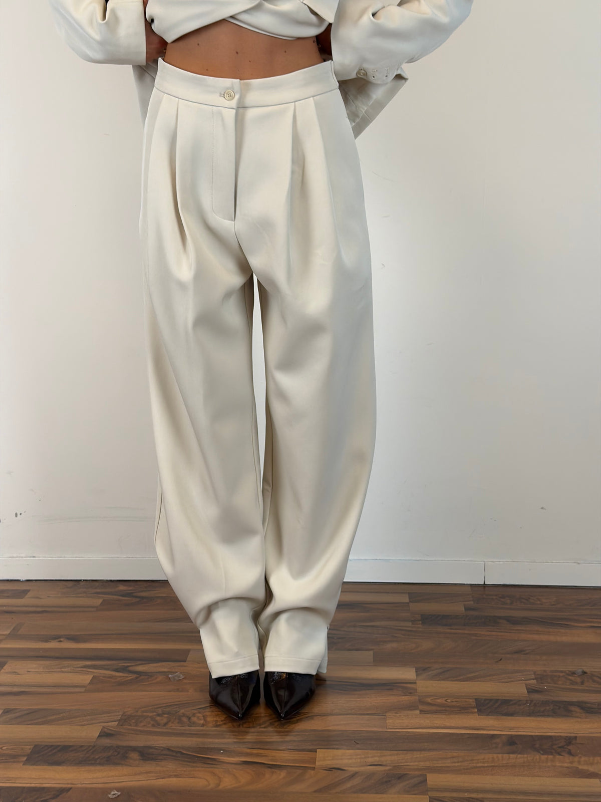Pantalone completo premium Selina beige