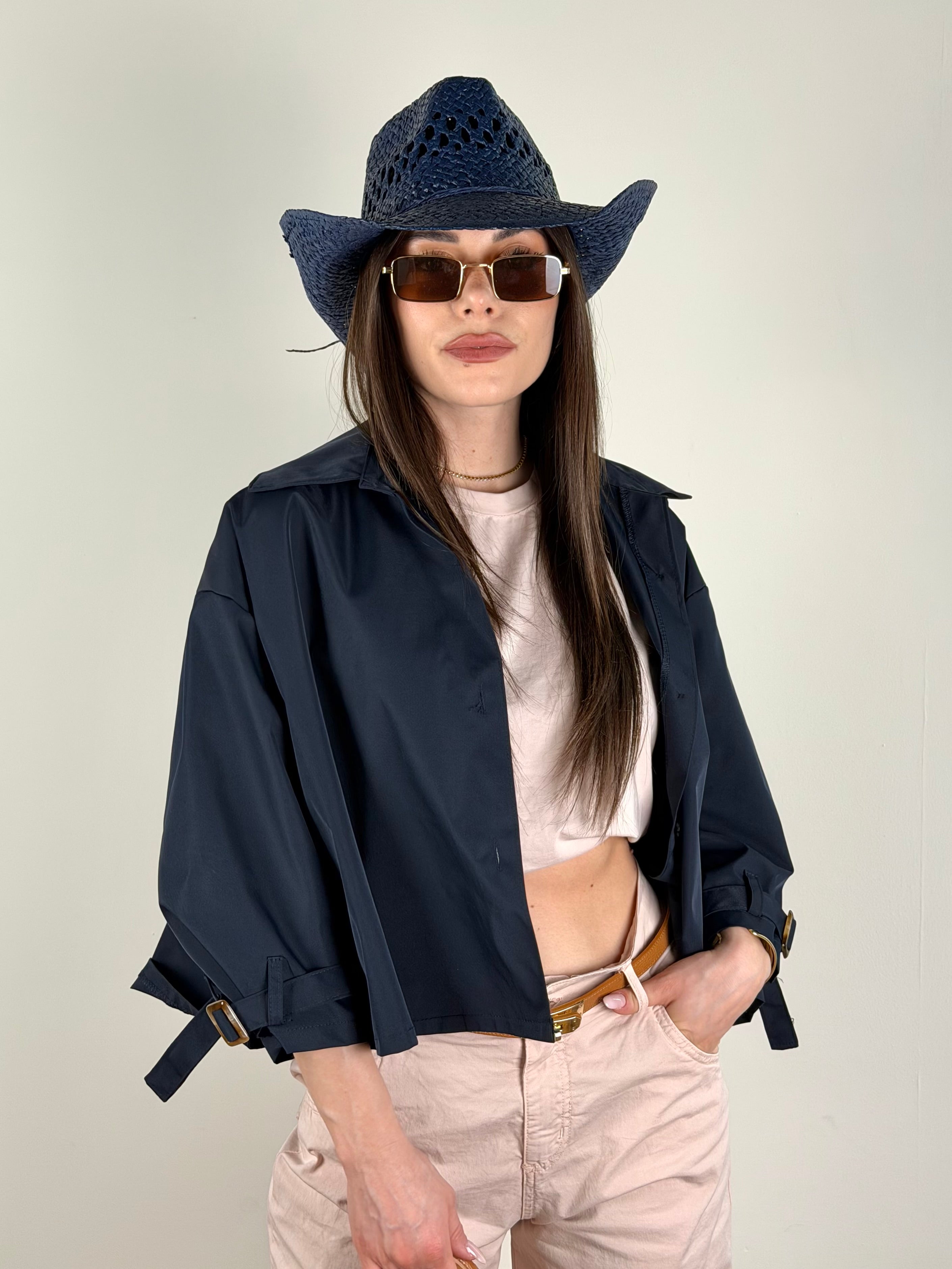 Trench Monica blu