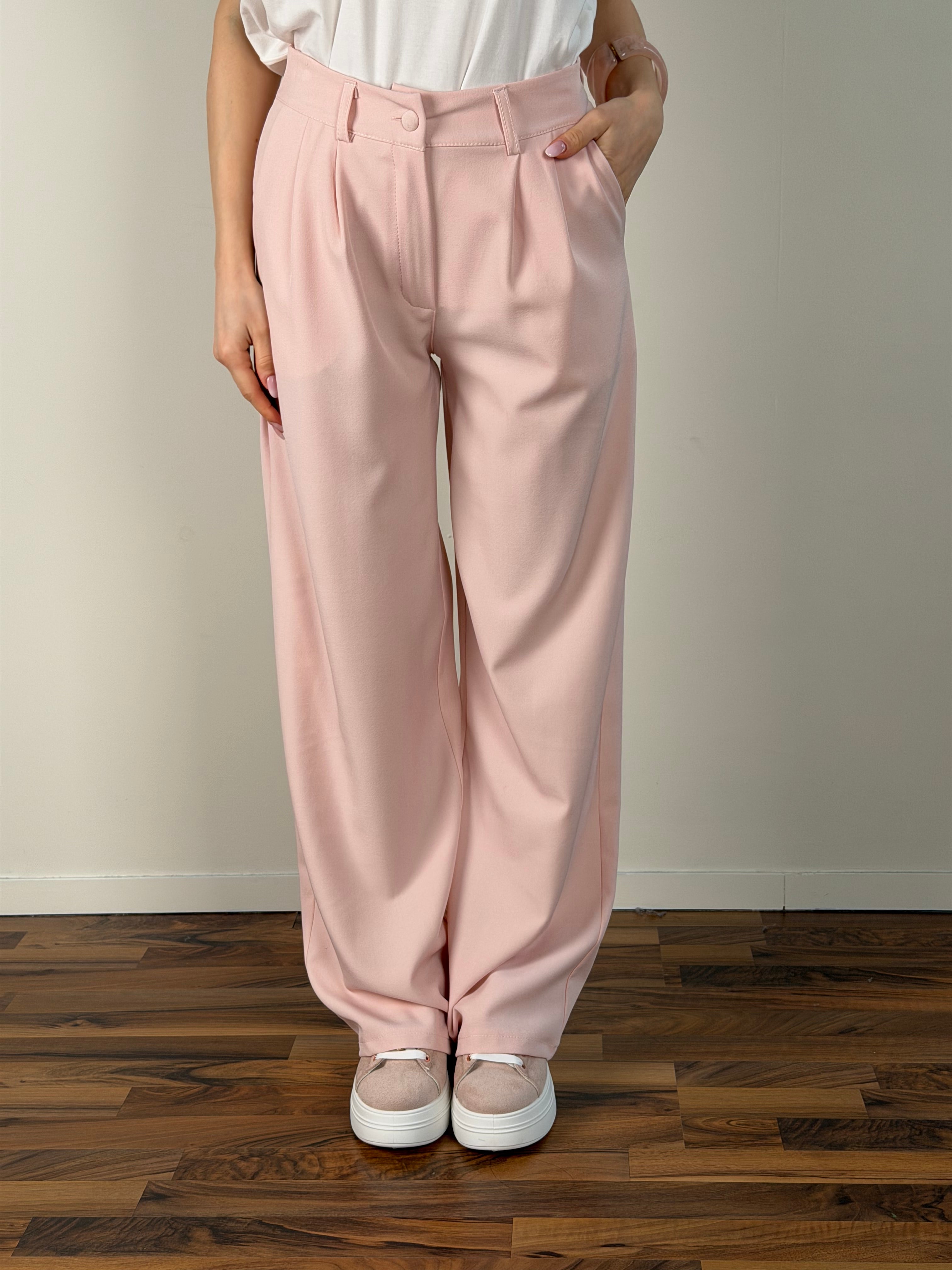 Pantalone Luxe rosa