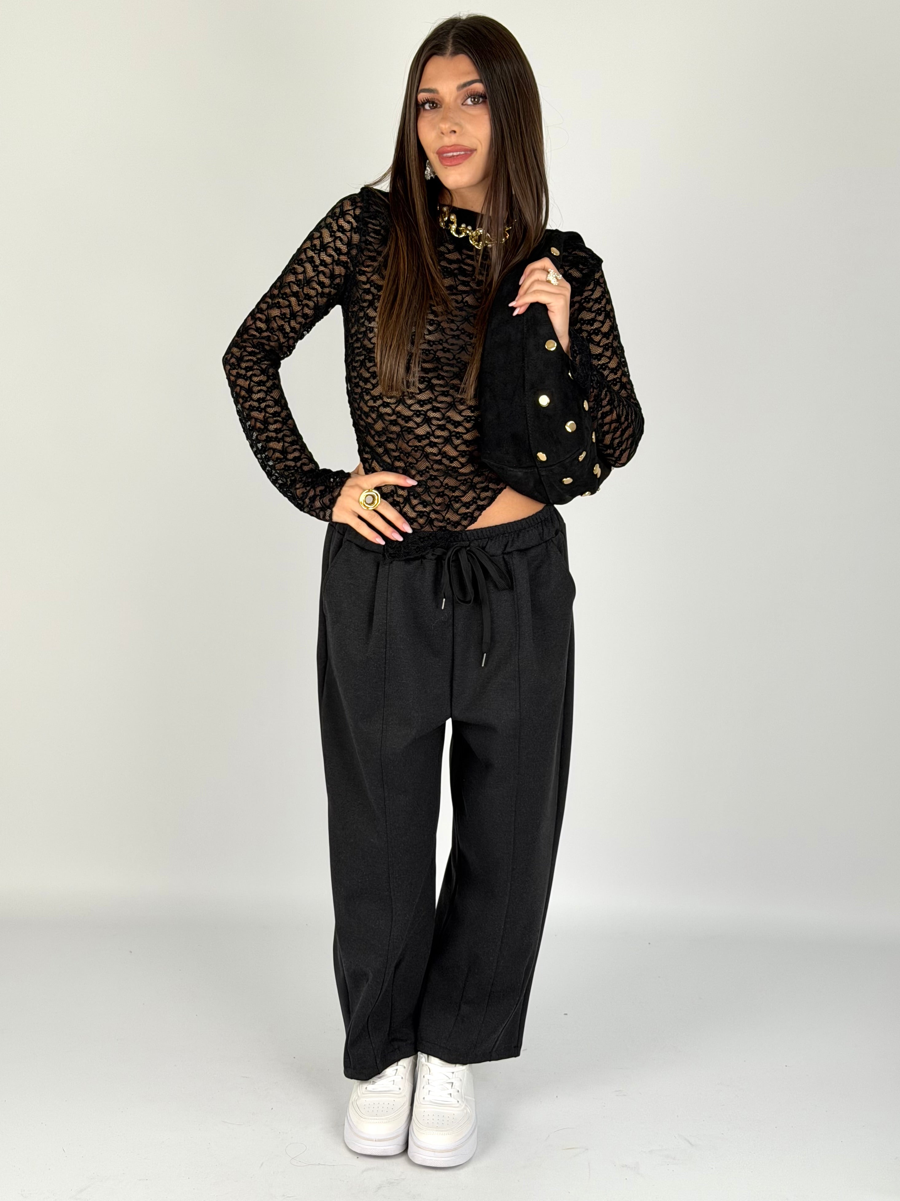 Pantalone Marta nero