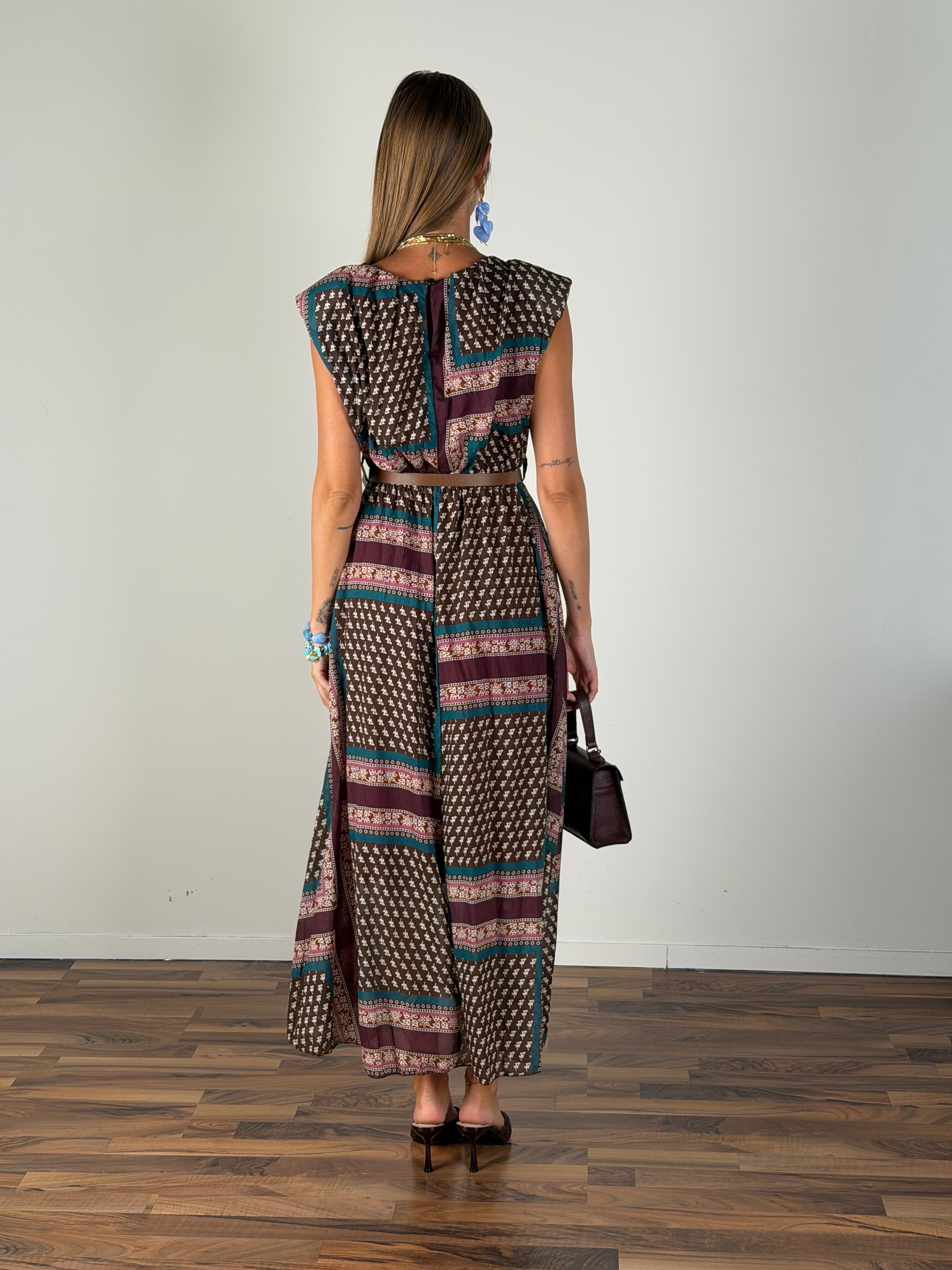 Abito Gipsy bordeaux