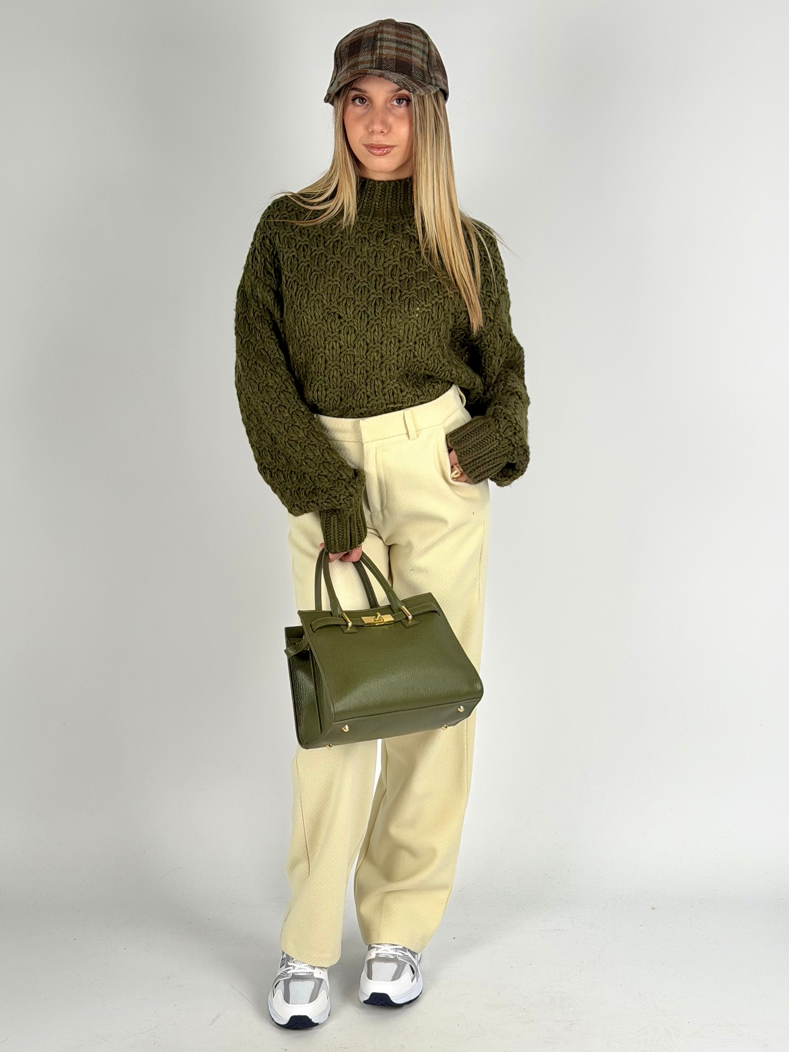 Pantalone Rosy panna