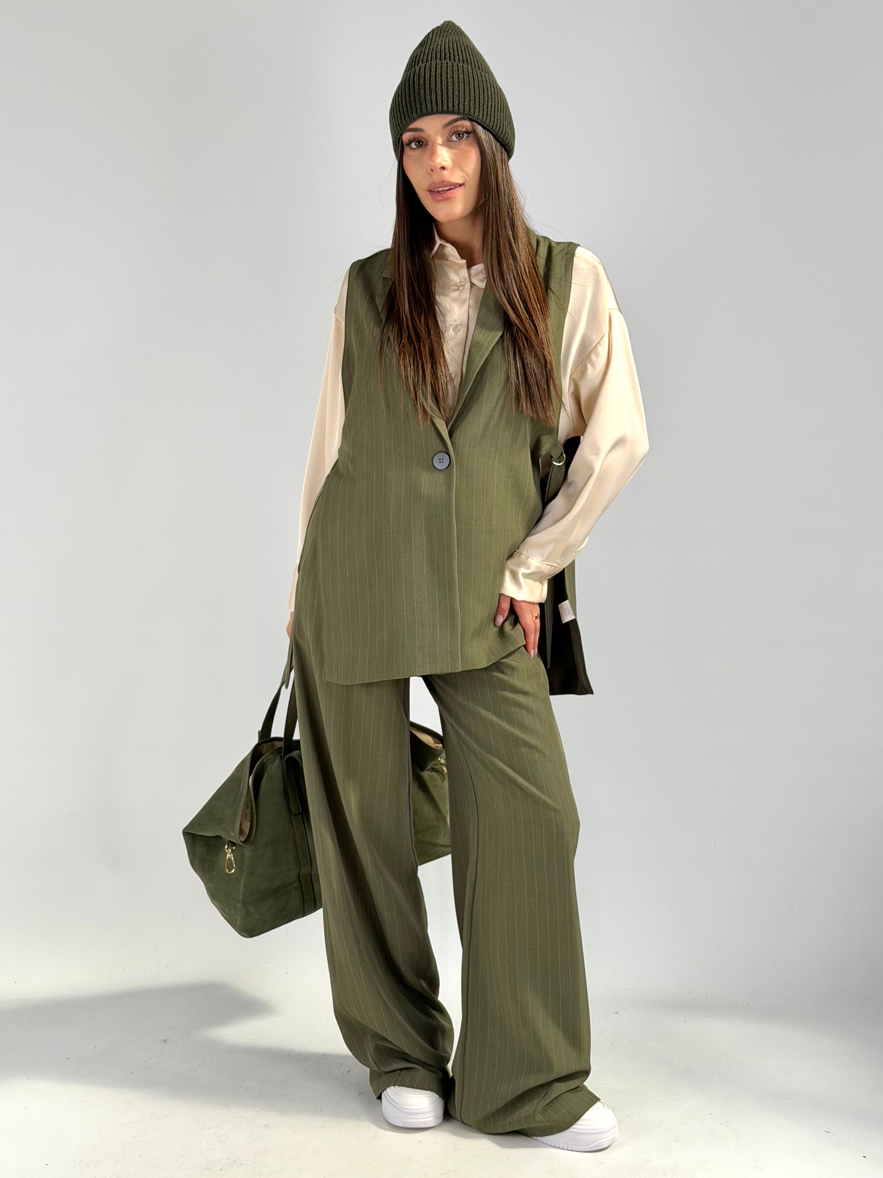 Gilet completo Gloria verde
