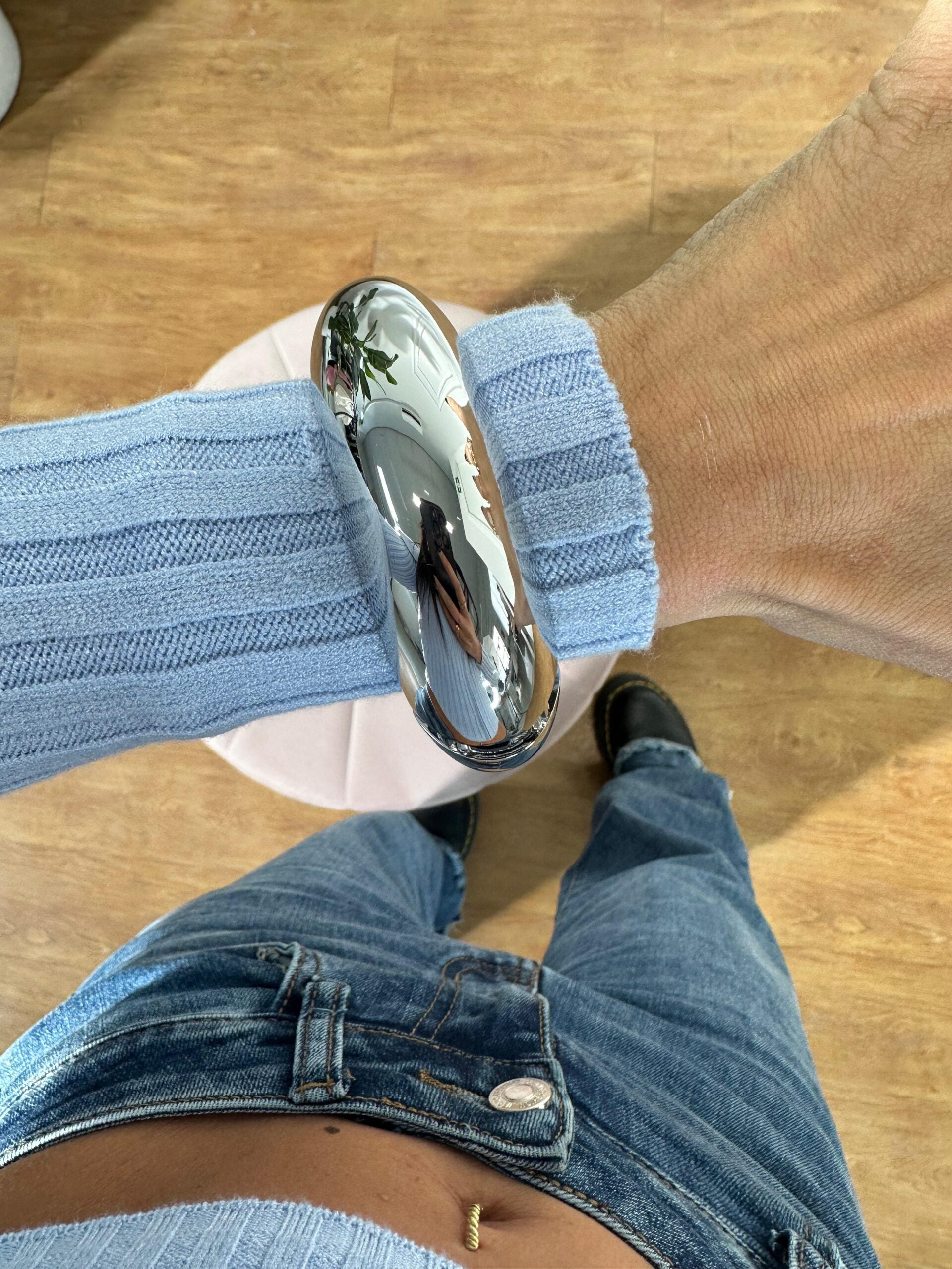 Bracciale rigido ciambella bold