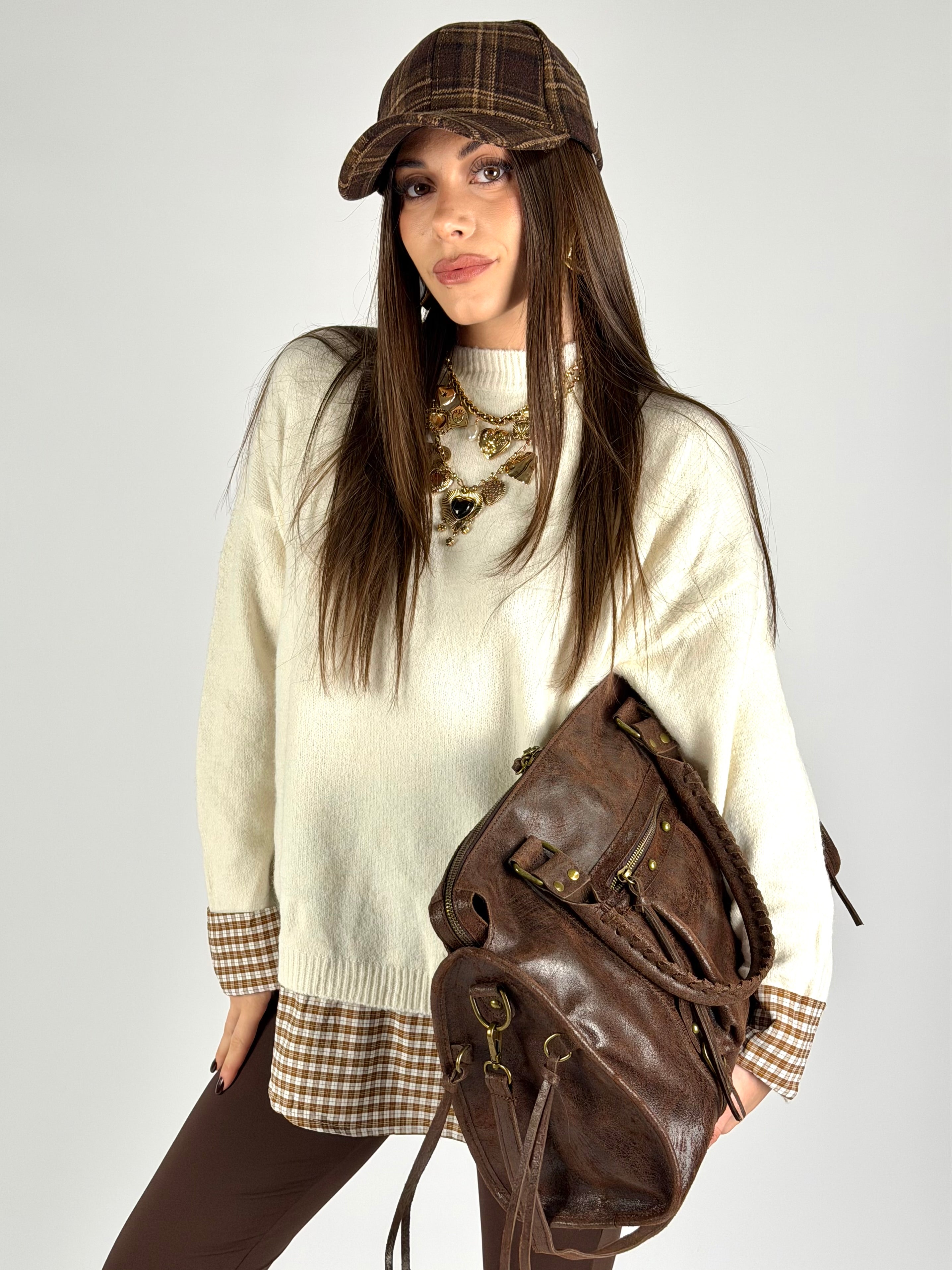 Maglia Margot beige