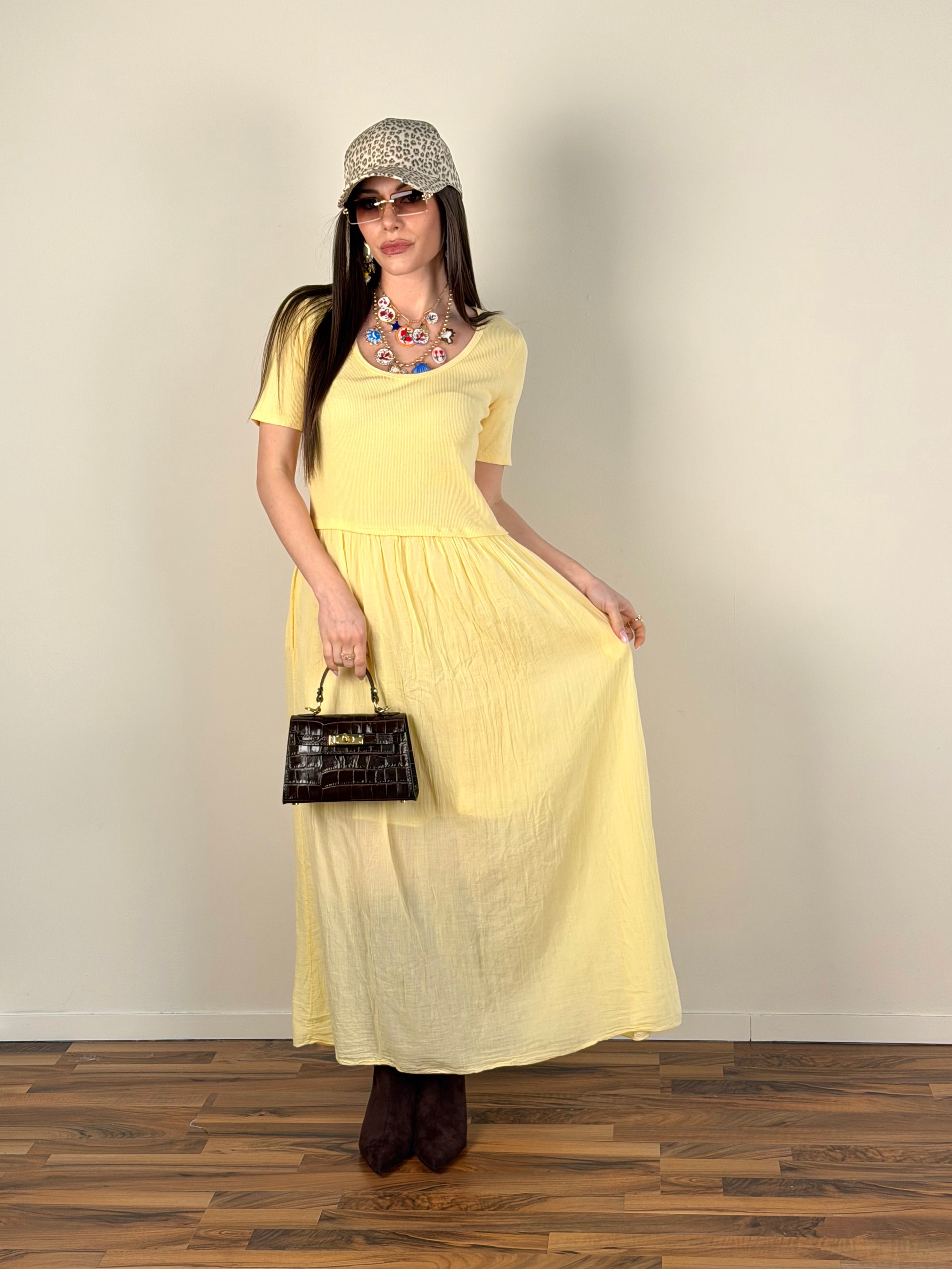 Abito Lady giallo
