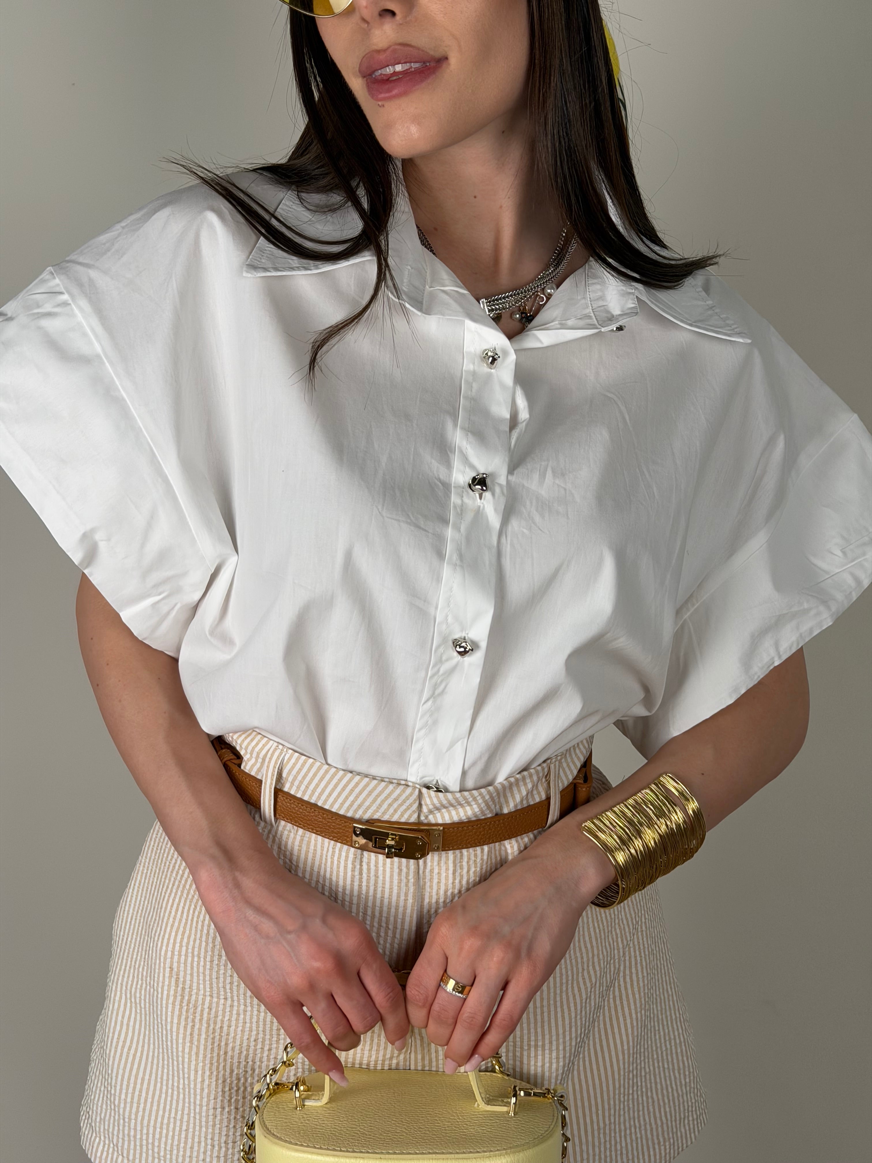 Camicia Marine bianca