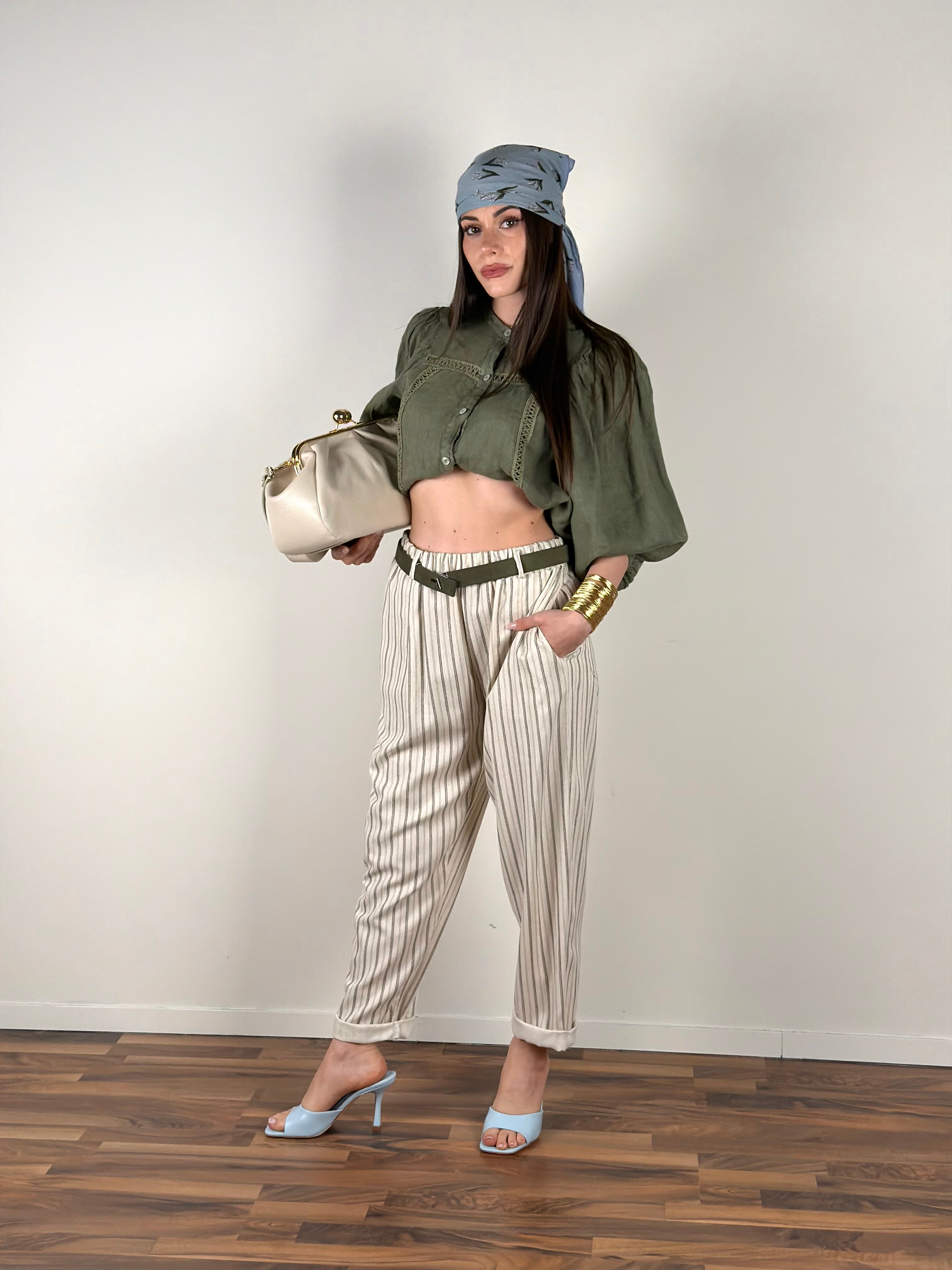 Pantalone Madrid verde