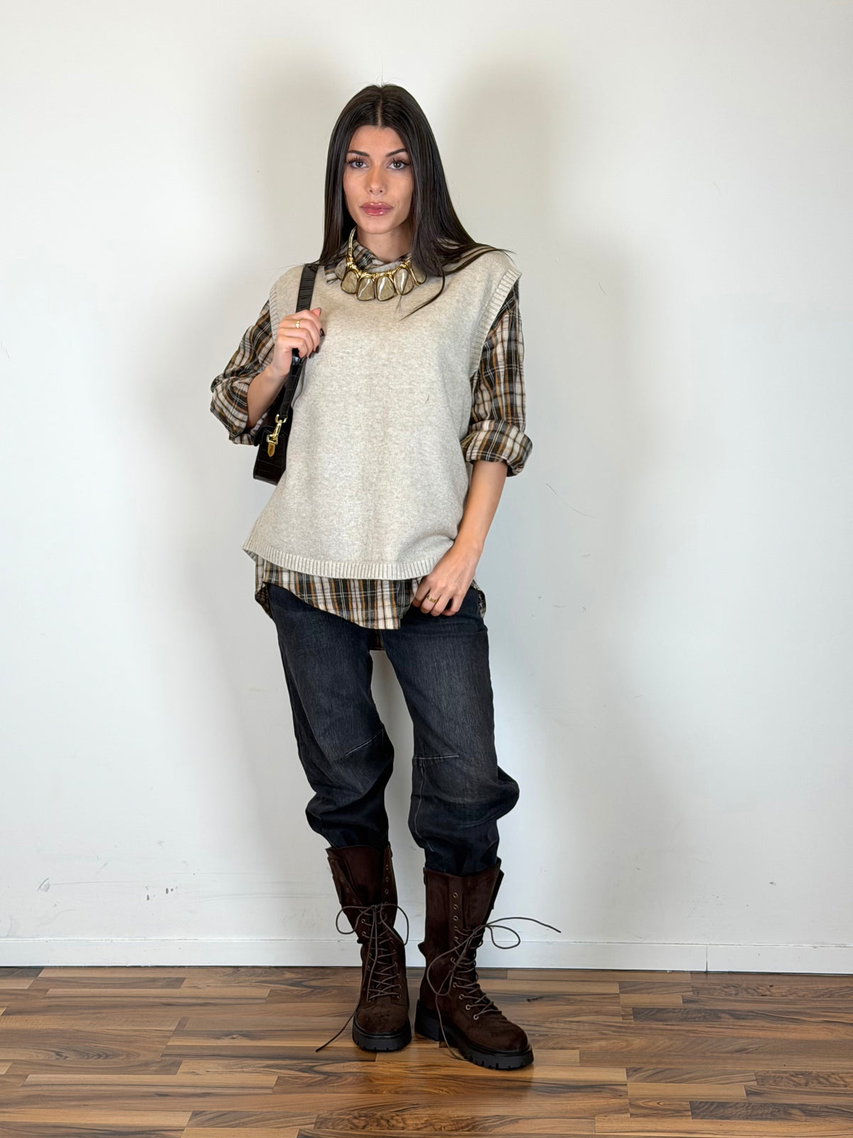 Maglia Espresso beige