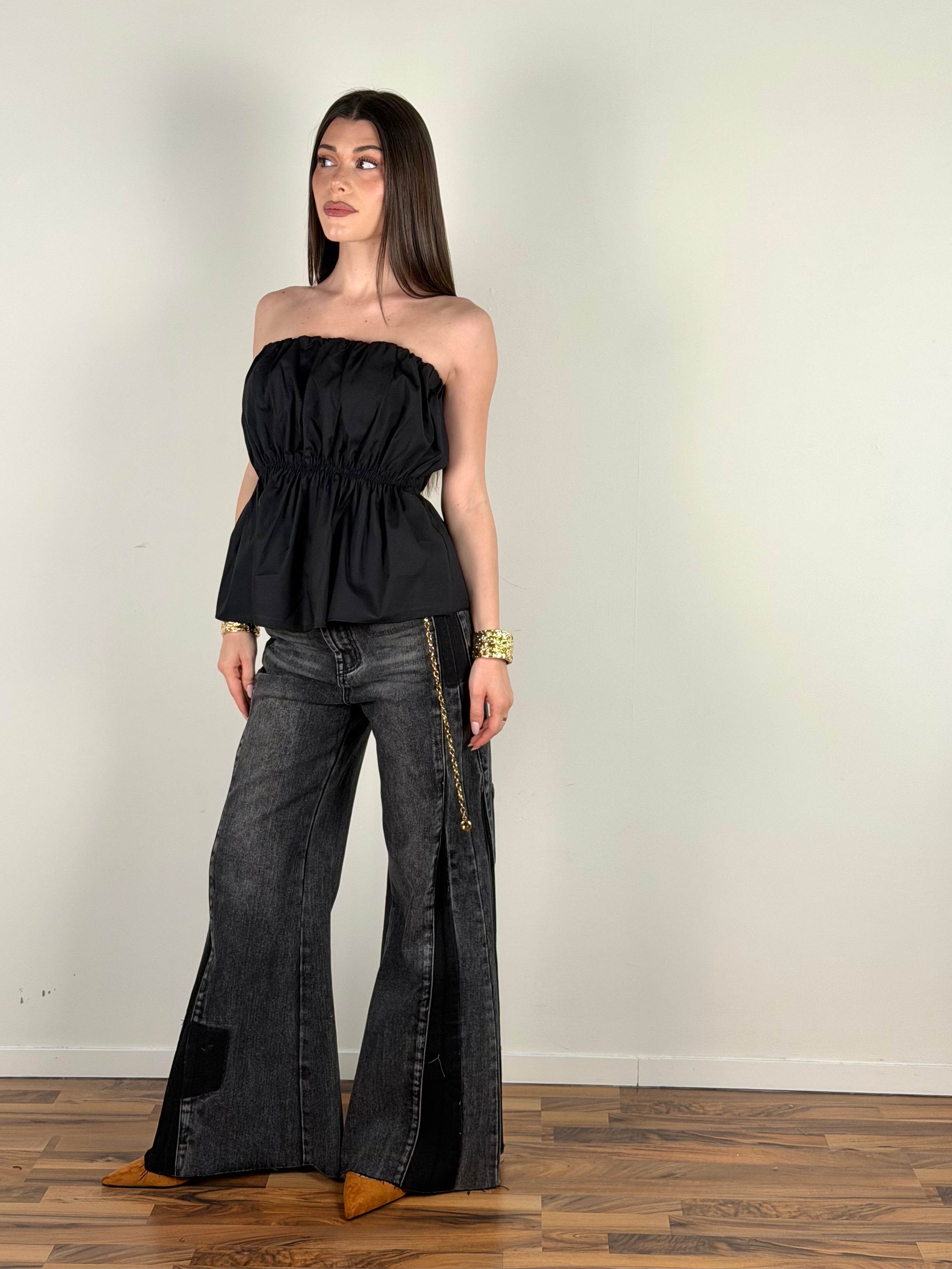 Top Zante nero