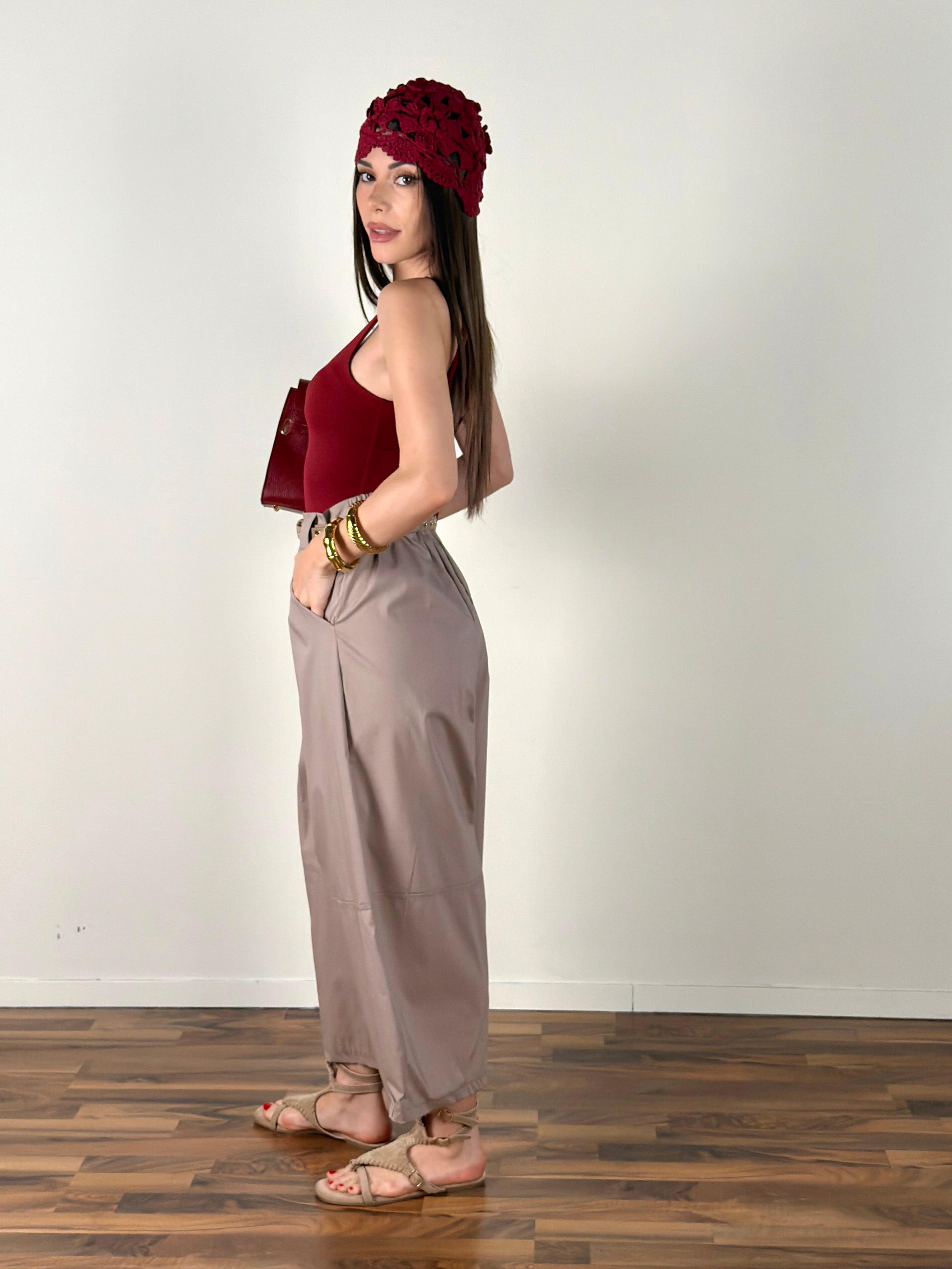Pantalone Singapore fango