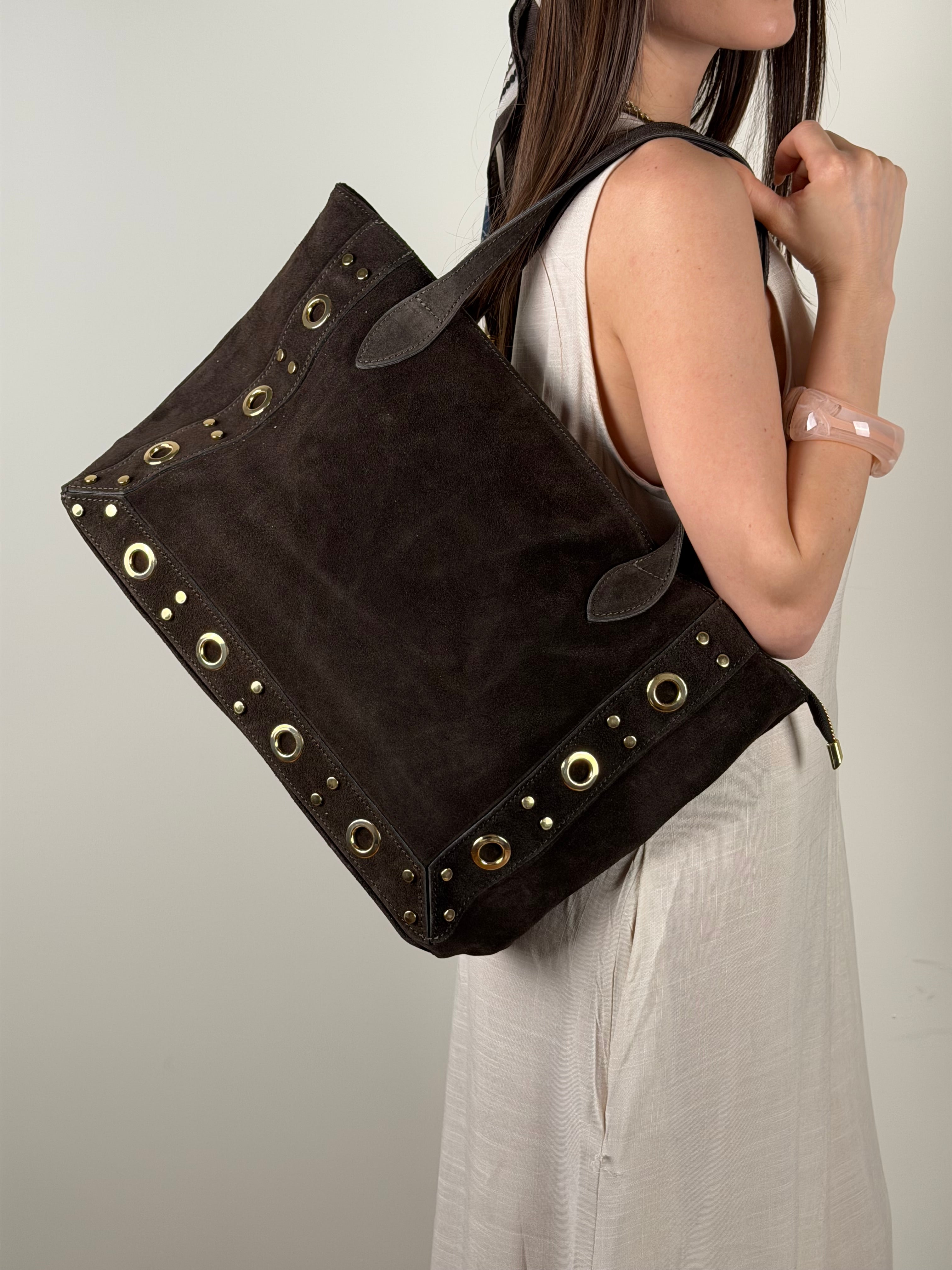 SUEDE BAG
