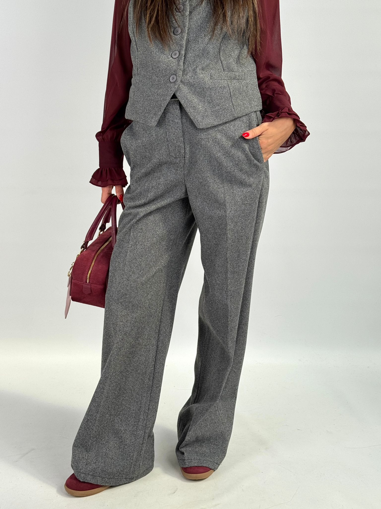 Completo Svezia grigio