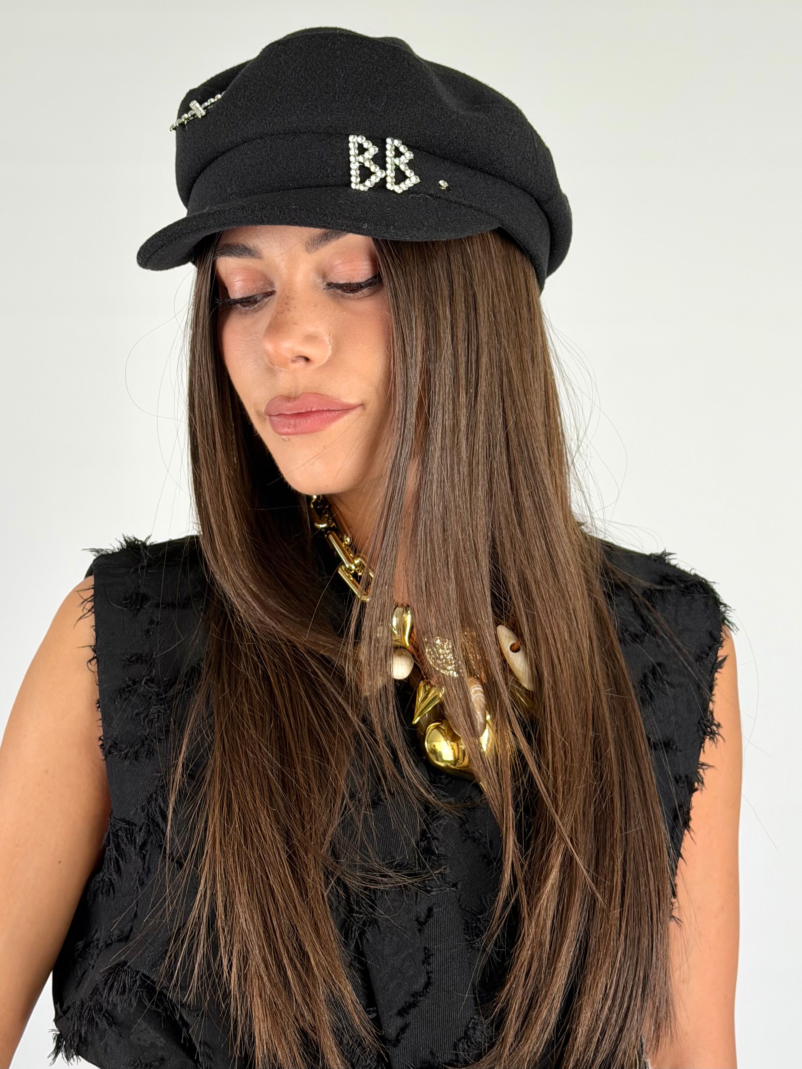 Cappello spille in panno - 3 colori