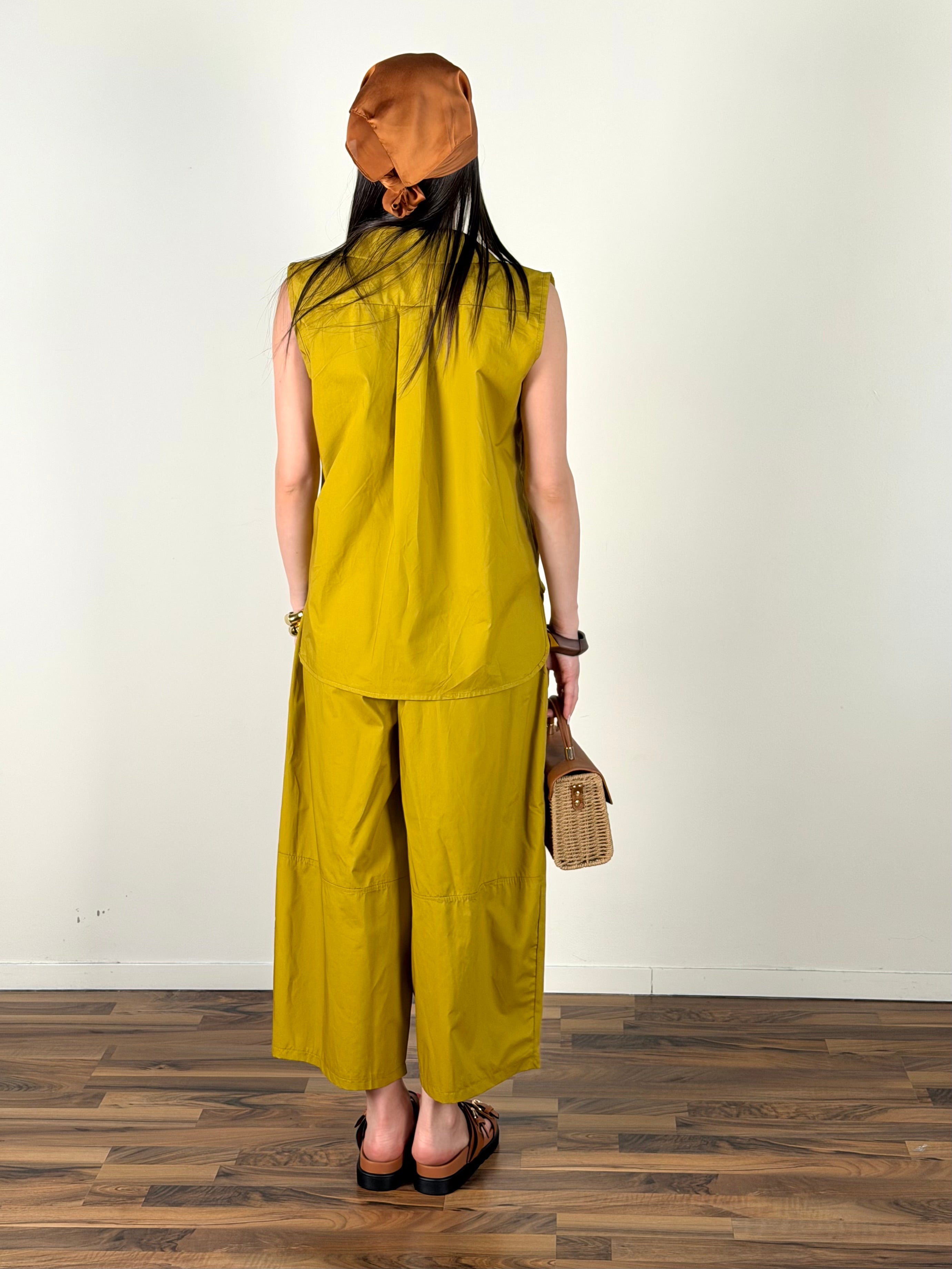 Camicia Singapore verde