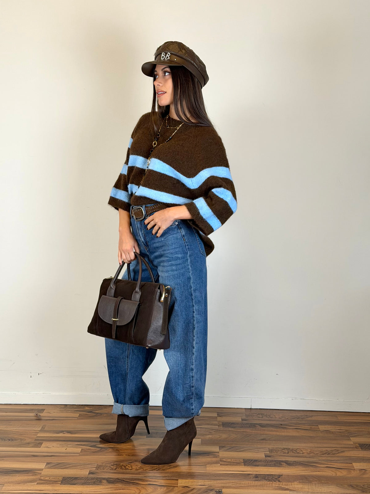 Maglia Under celeste