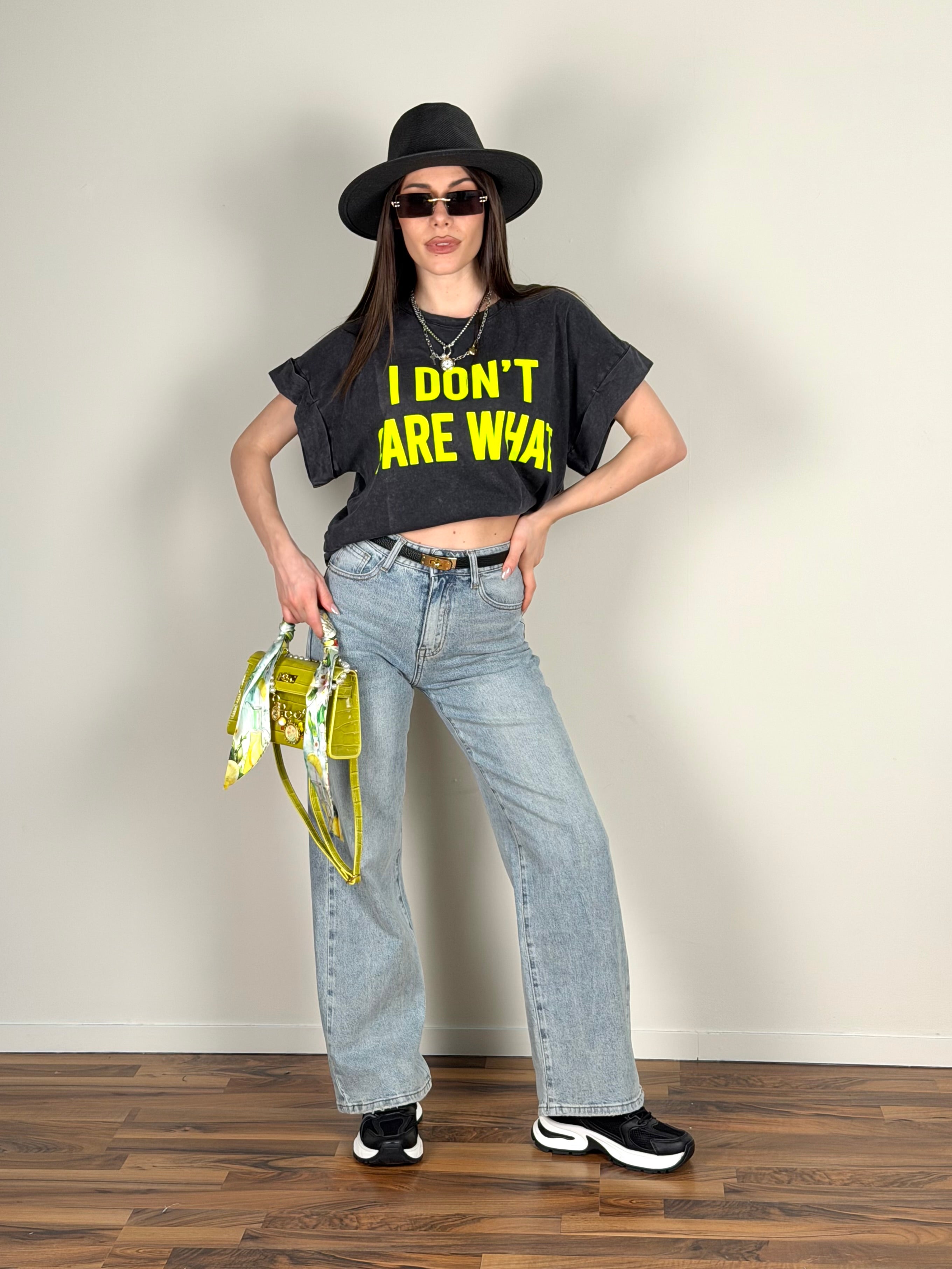 T-shirt I don’t care