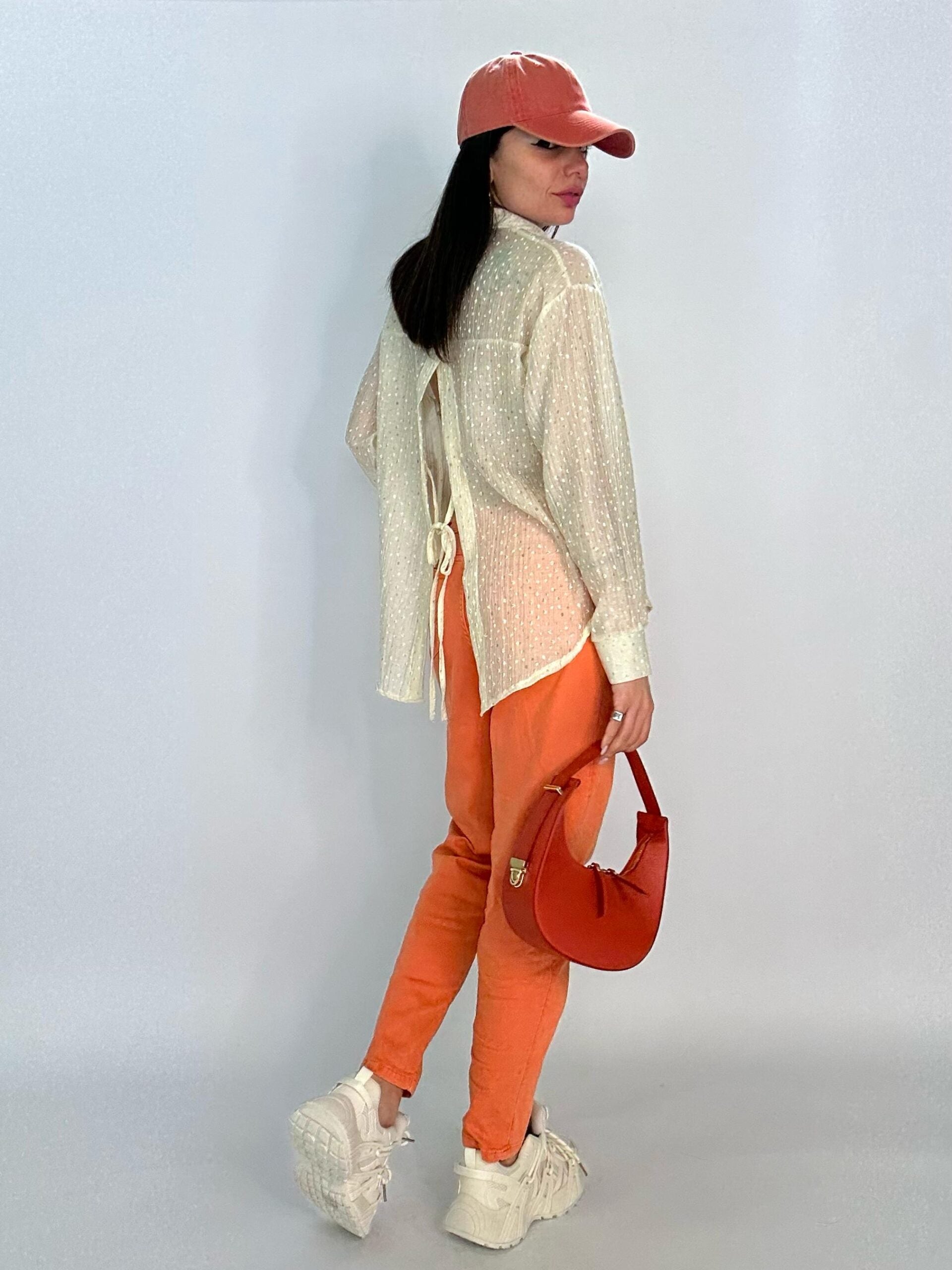 JEANS SPRING 389 arancione