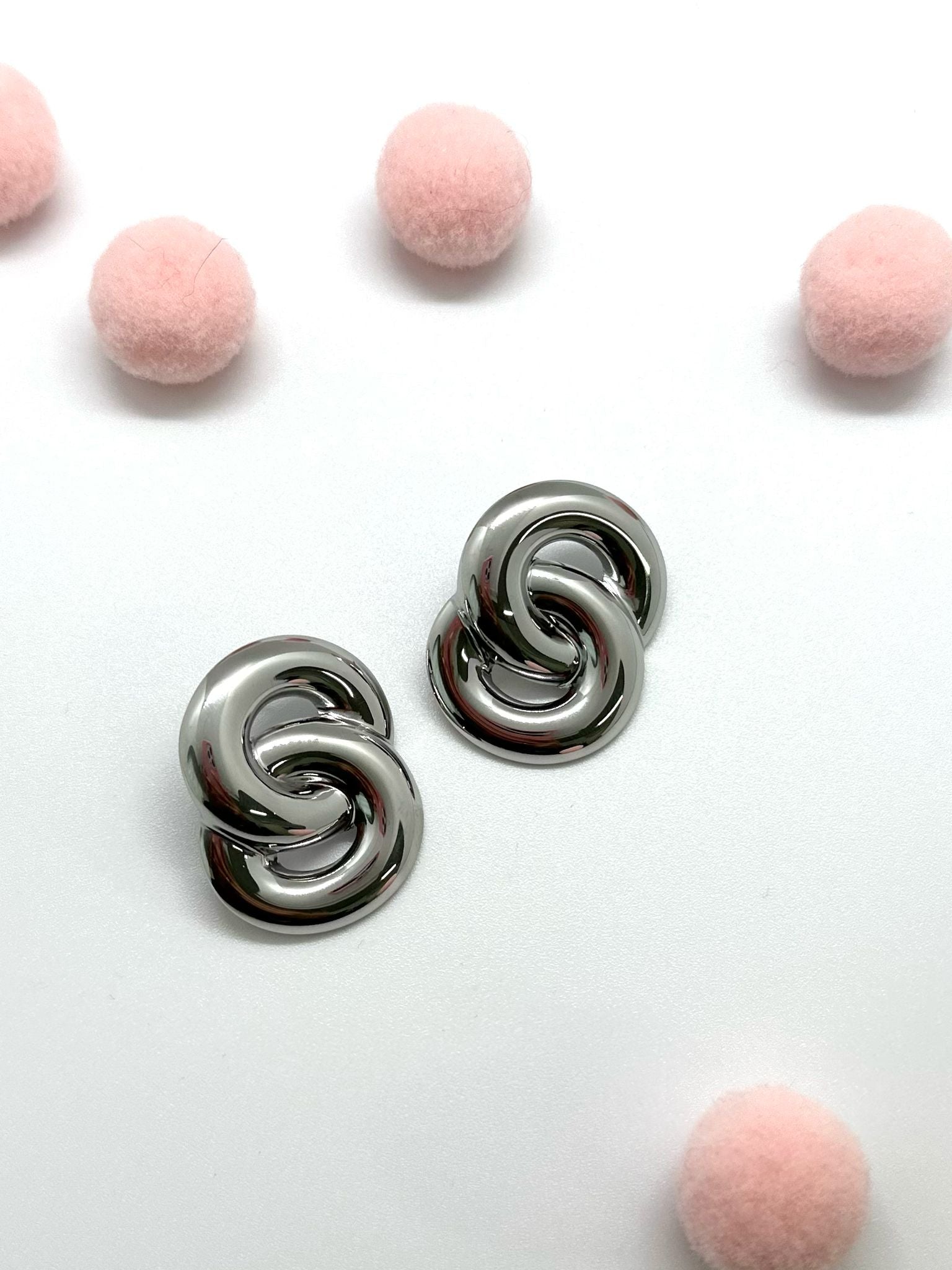 Orecchini doppio cerchio