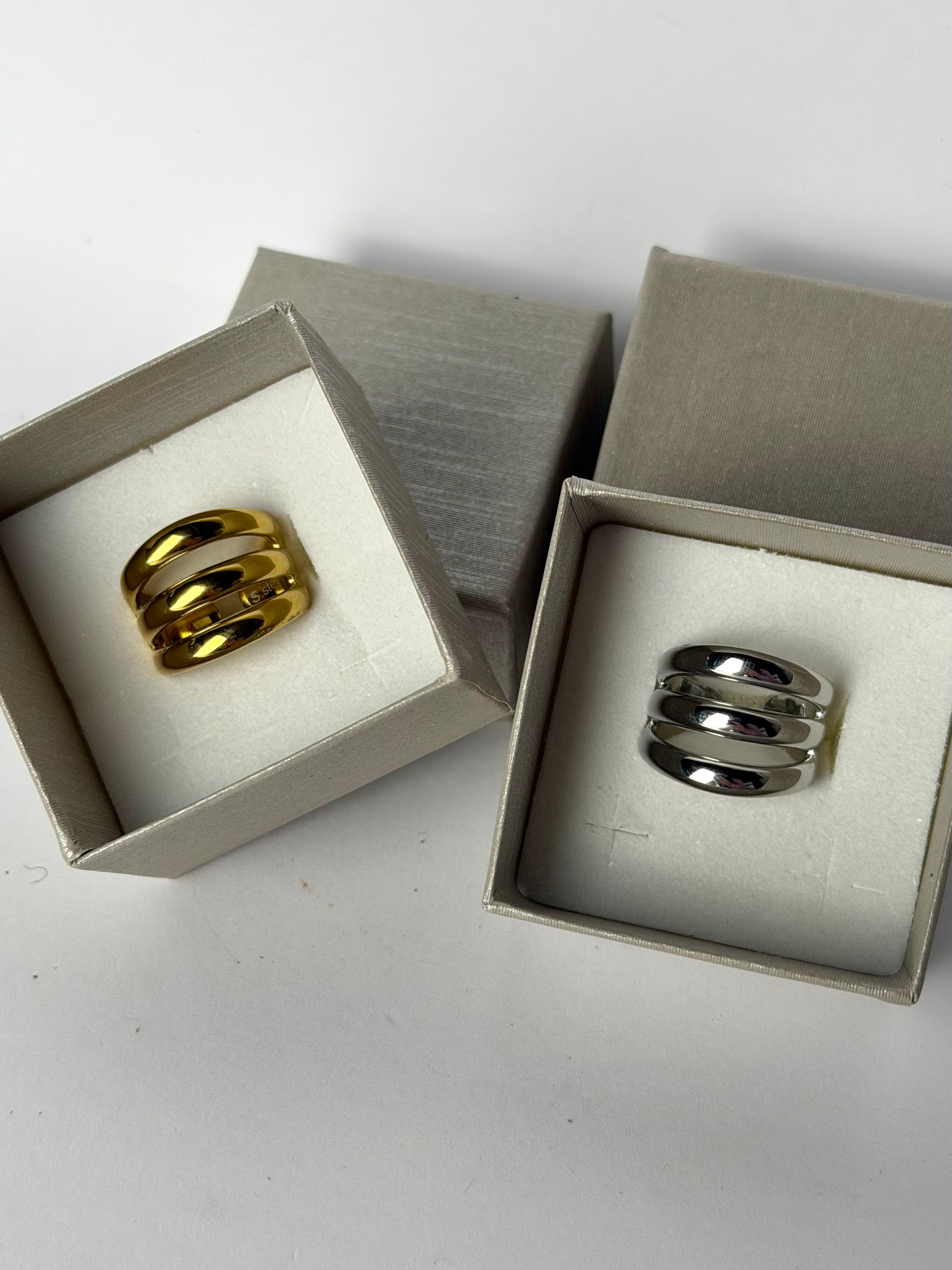 Anello triplex- 2 colori