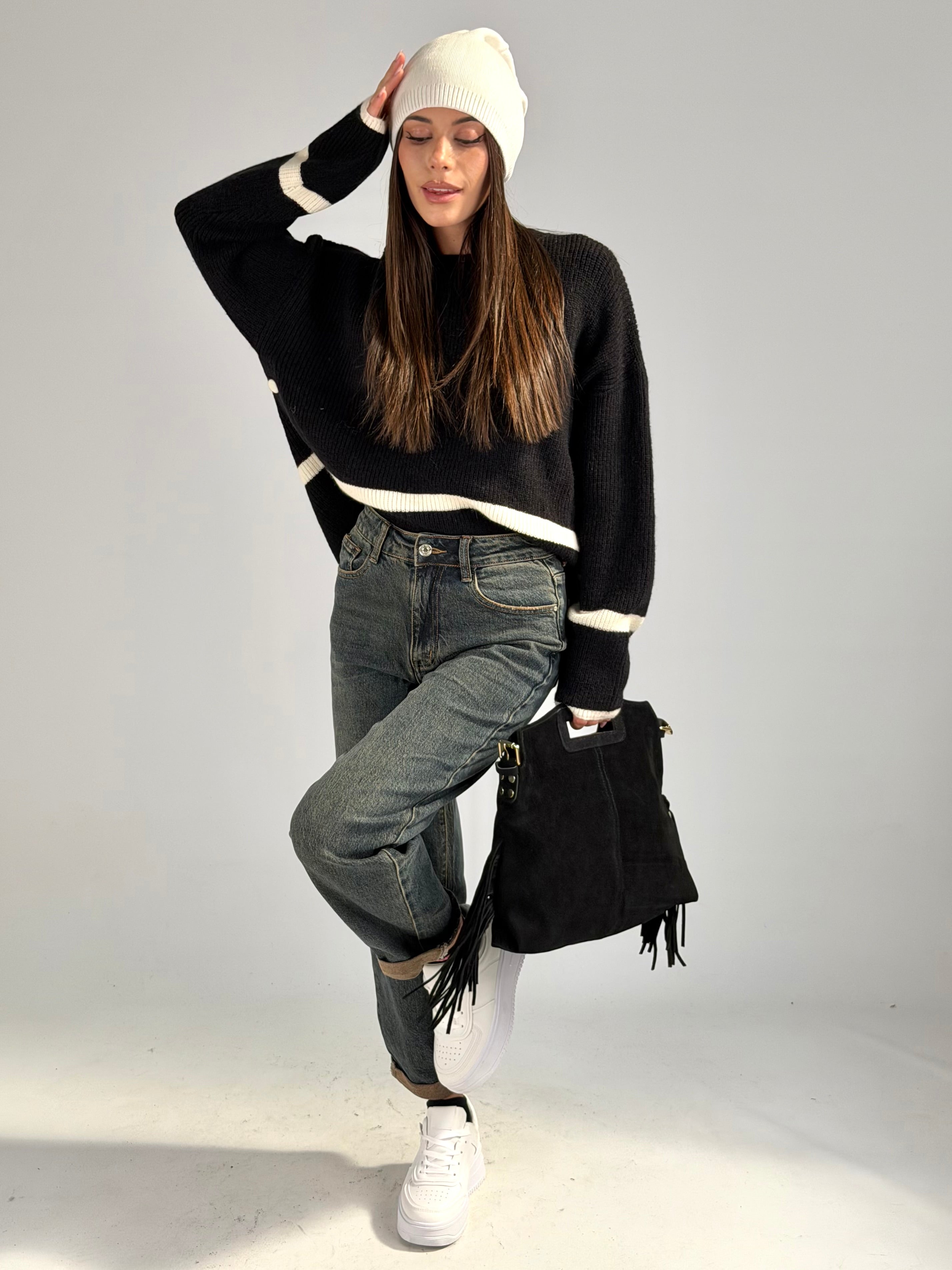 Maglione Trinity nero