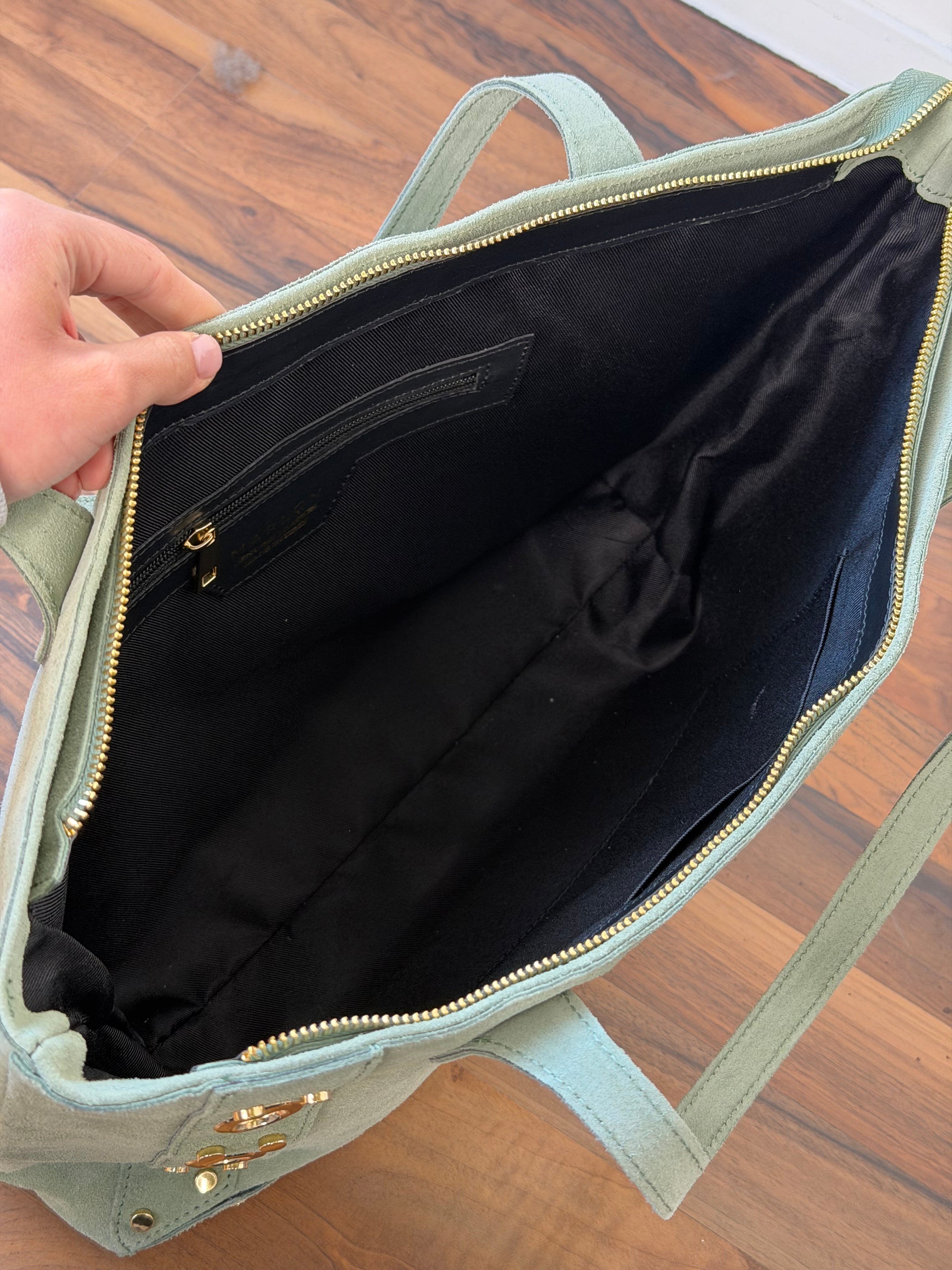 SUEDE BAG