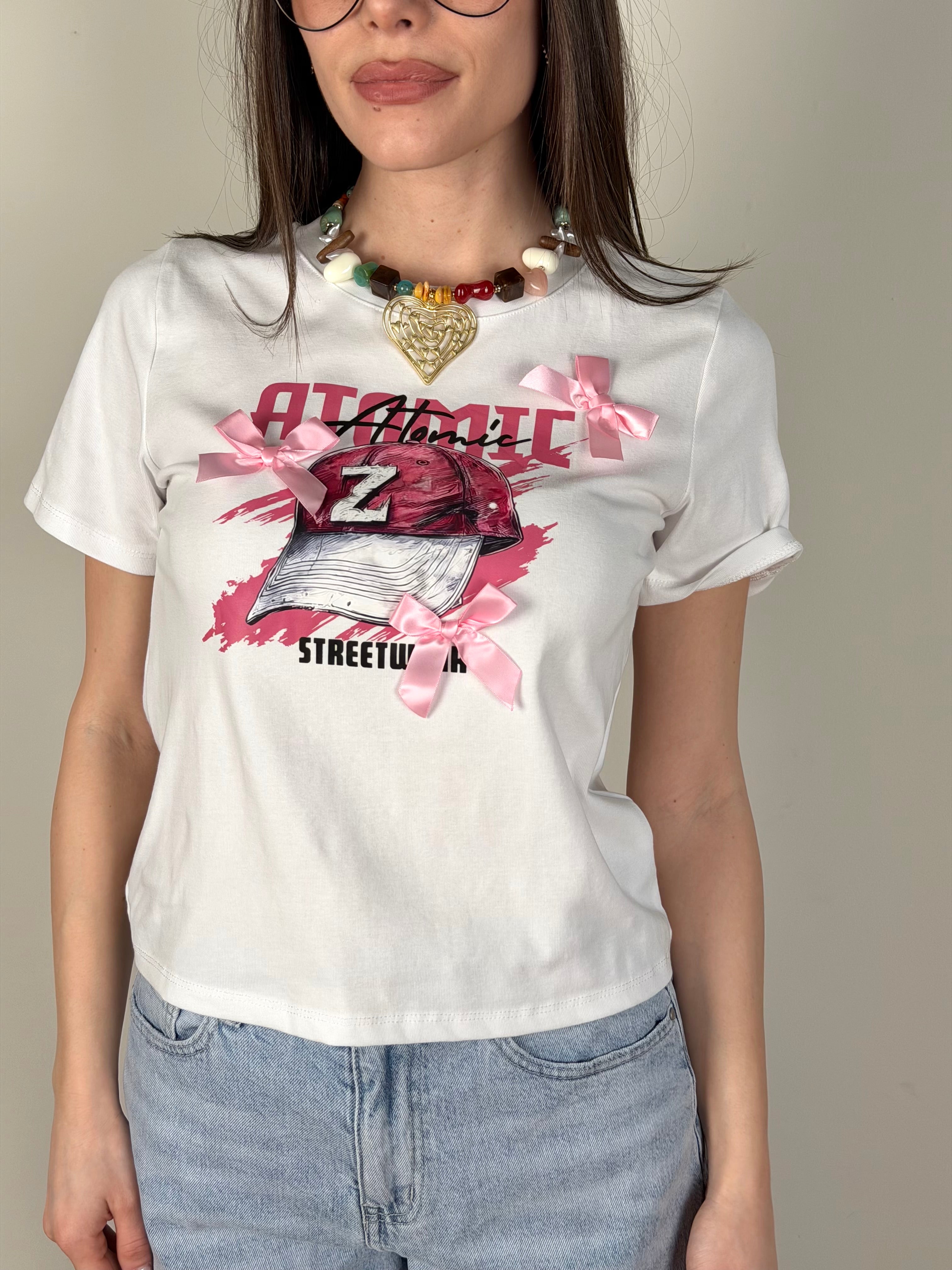 T-shirt Joyce bianca