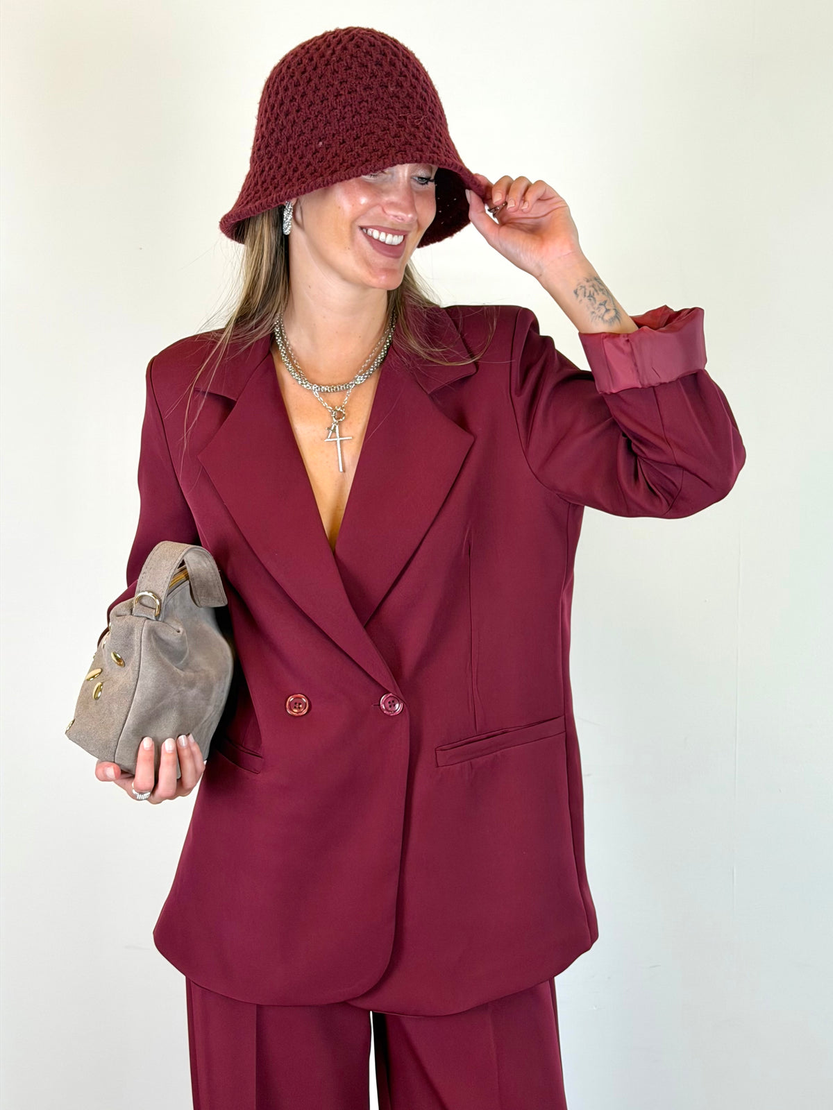 Tailleur HOPE rosso