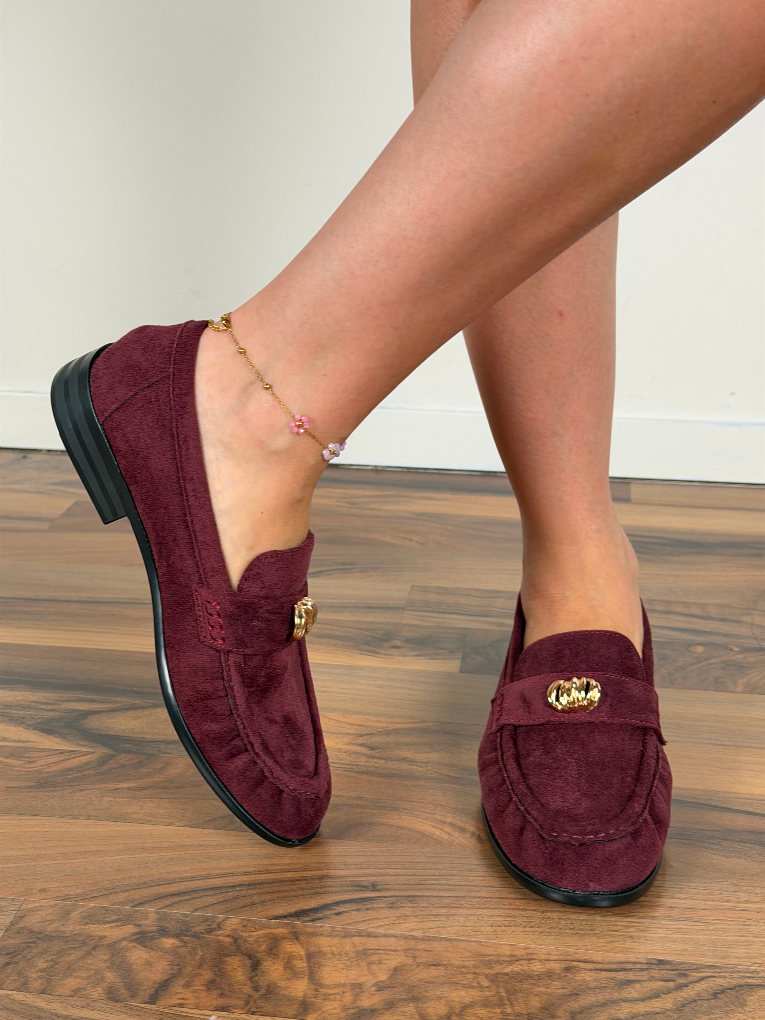 Mocassino new Collection bordeaux