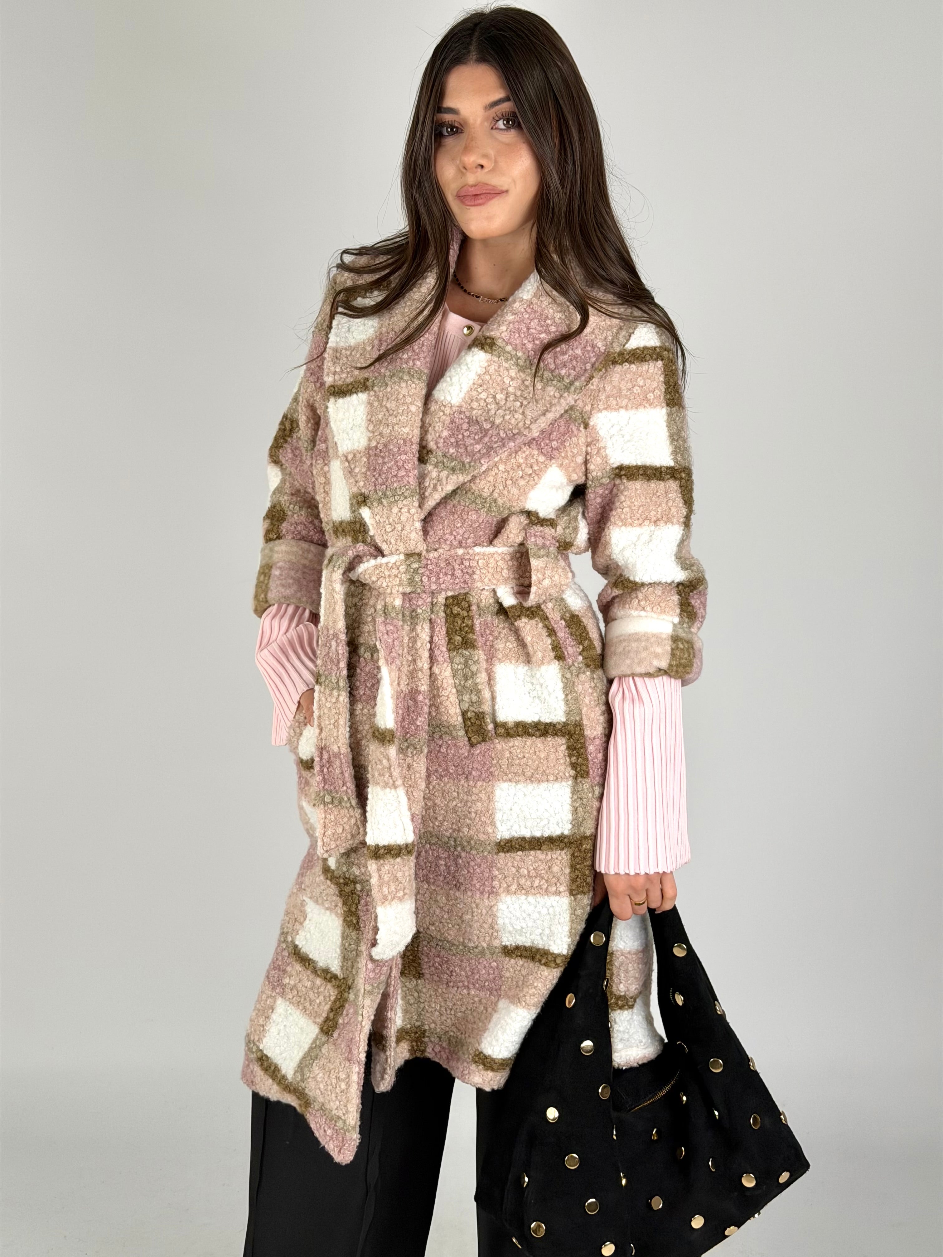 Cappotto Naomi rosa