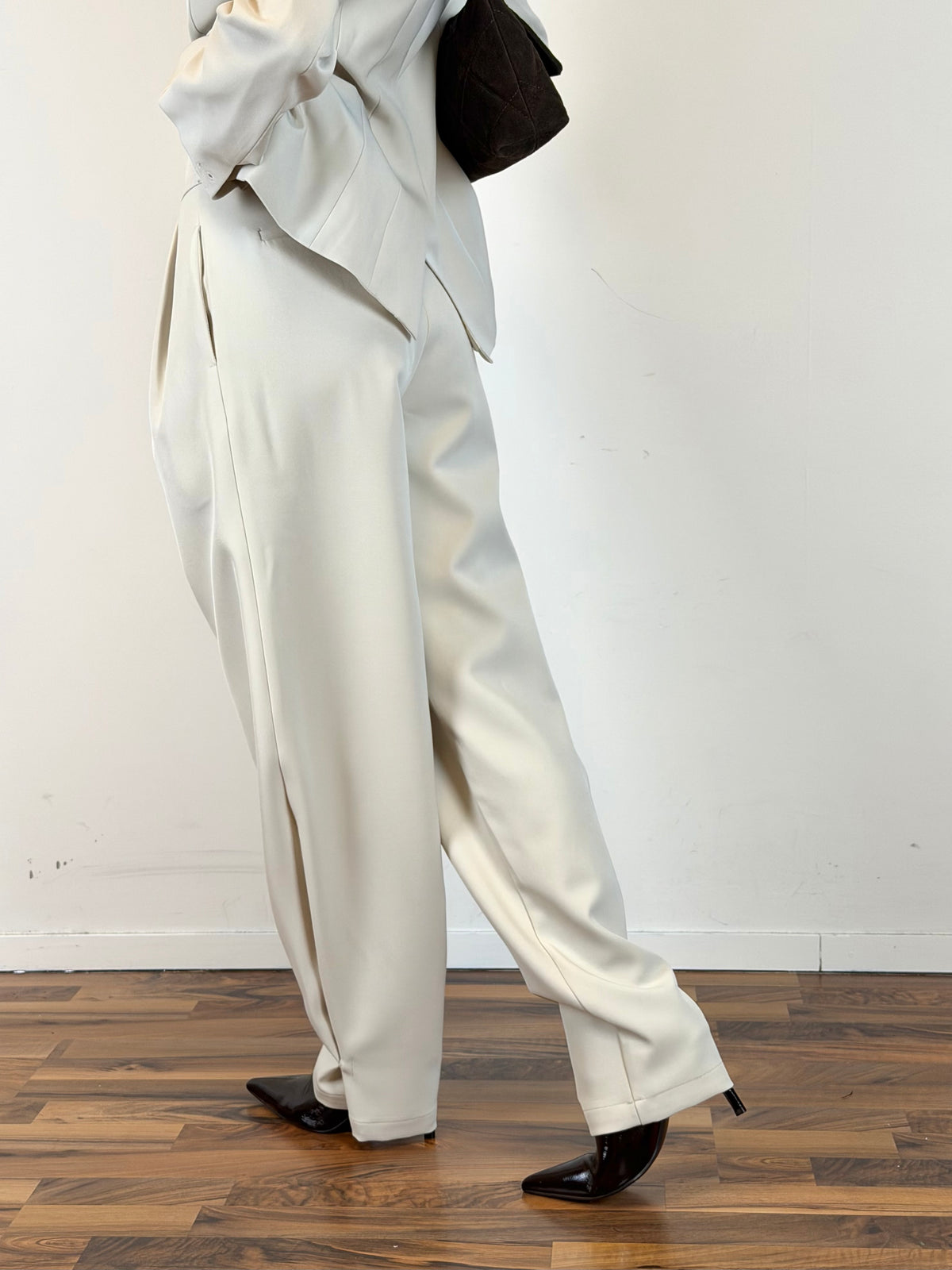 Pantalone completo premium Selina beige