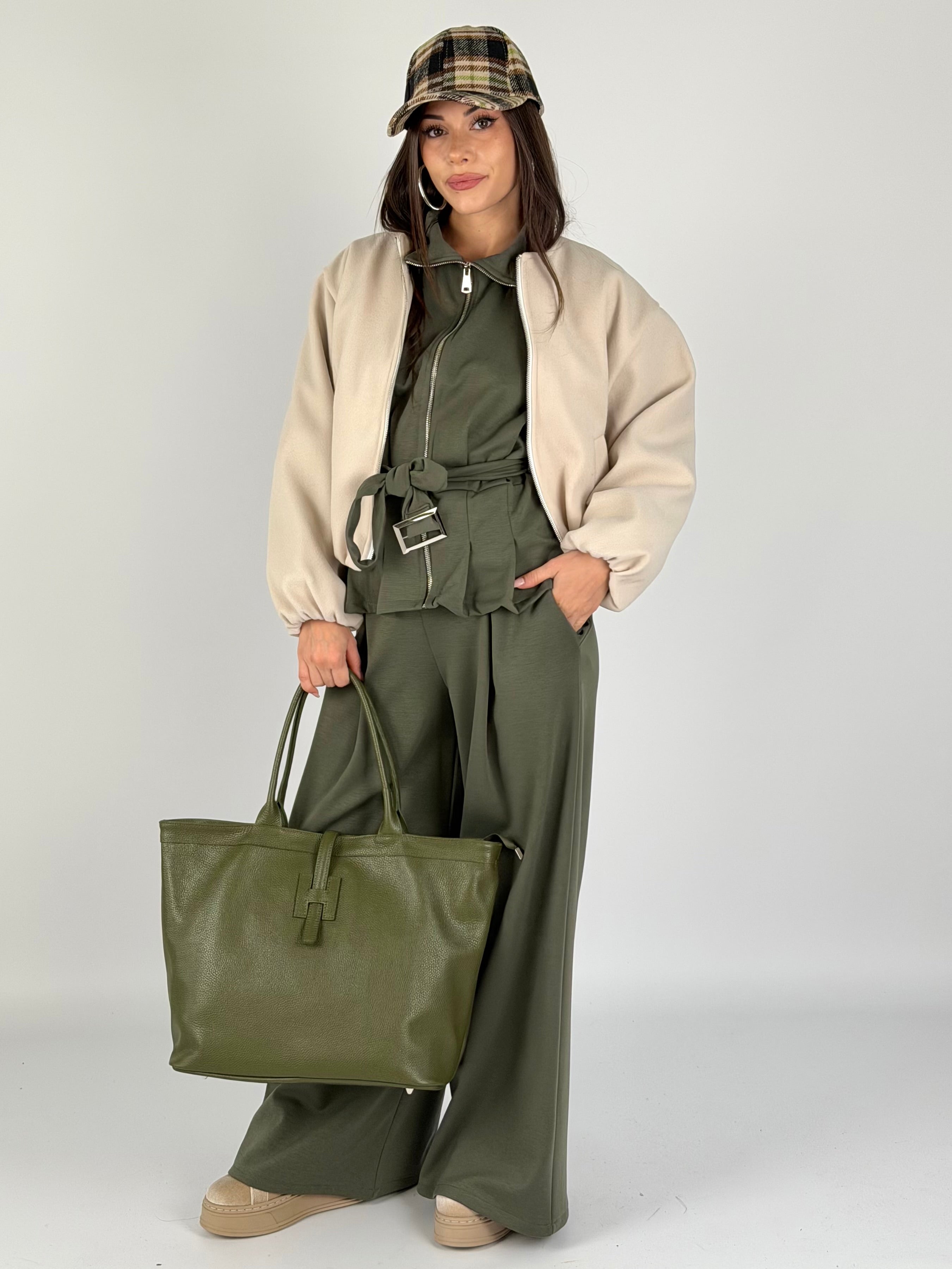 cappotto bomber Anisa beige