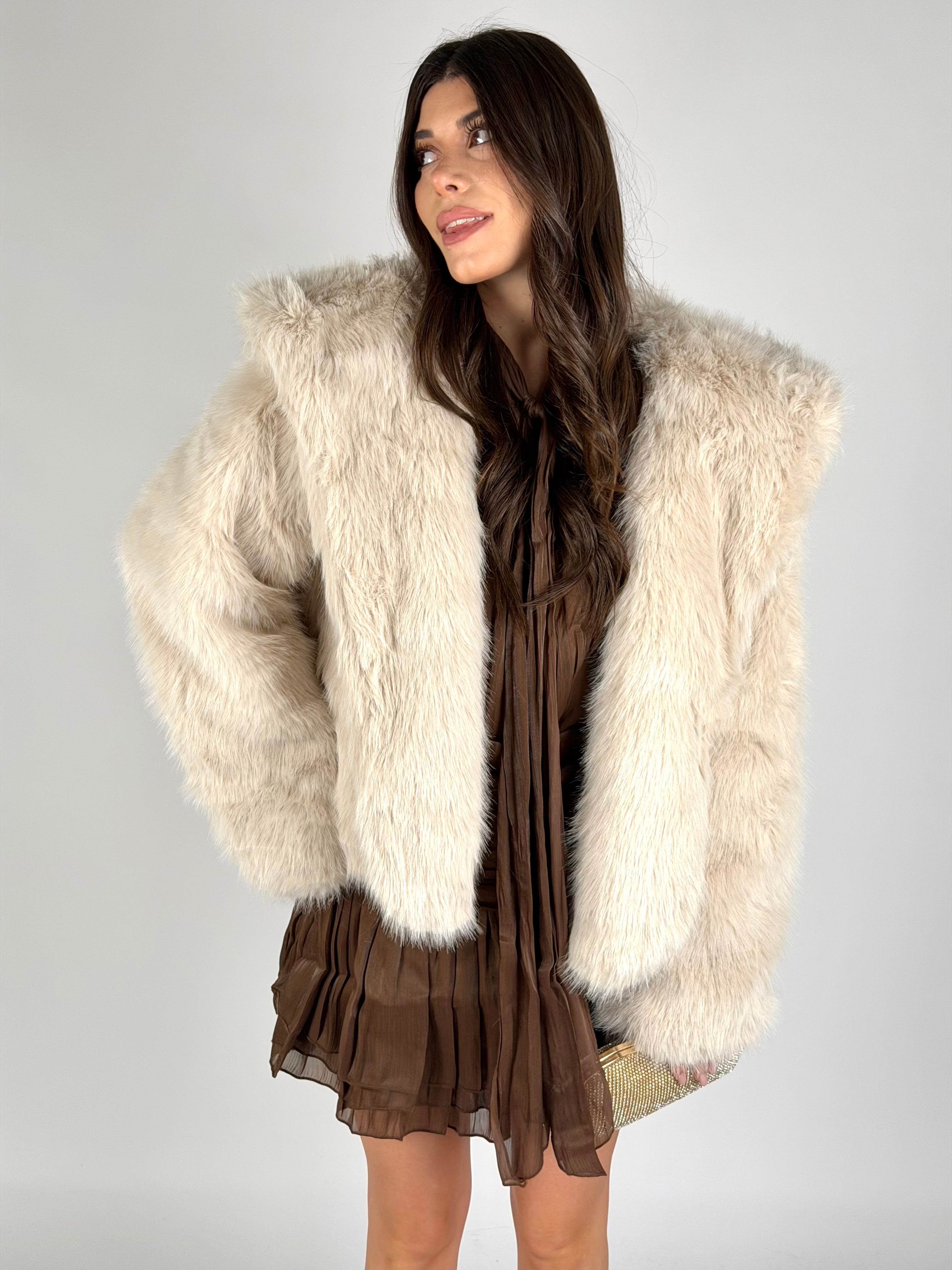 Pelliccia Lusilla beige