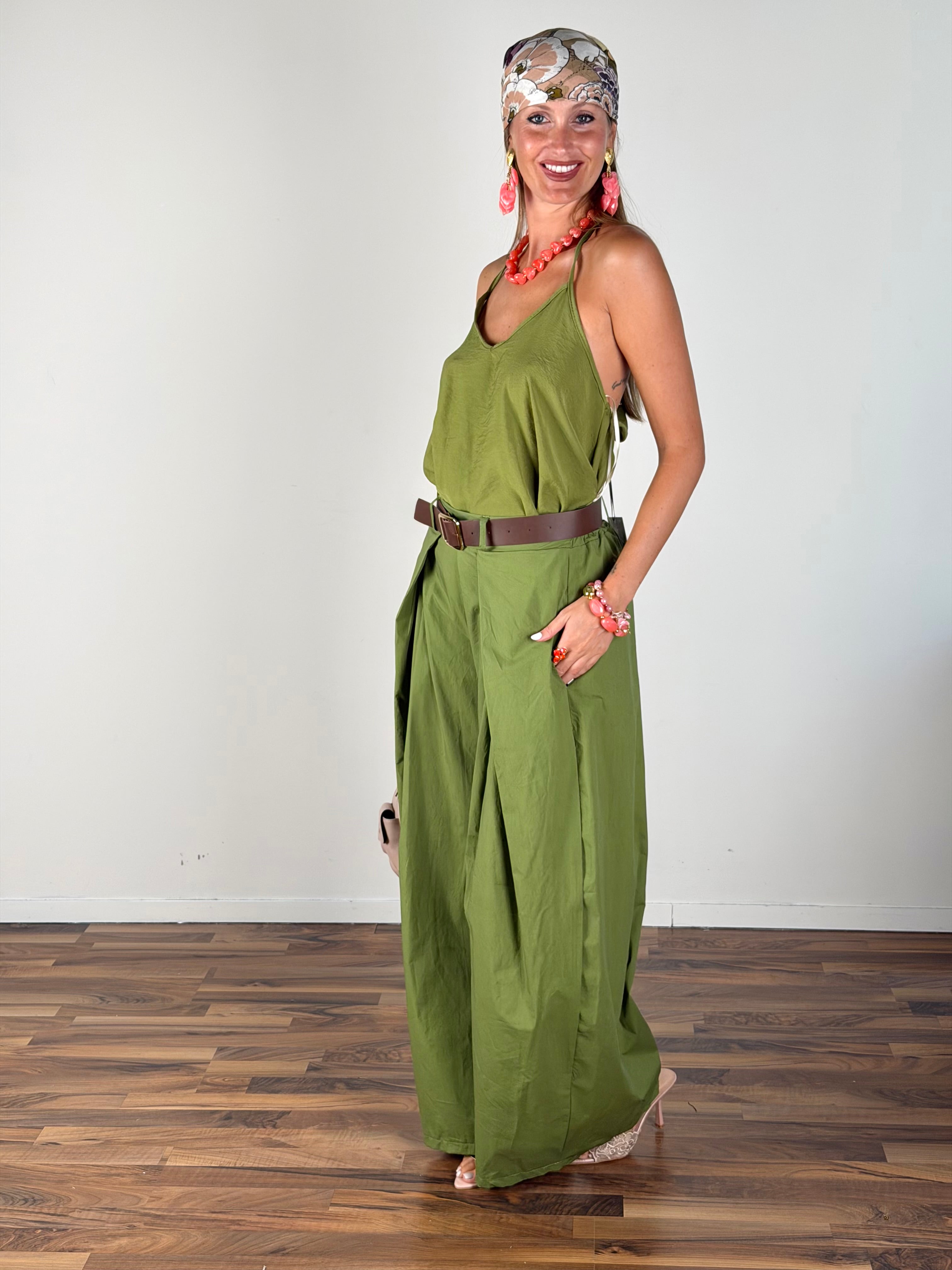 Top Tropicana verde