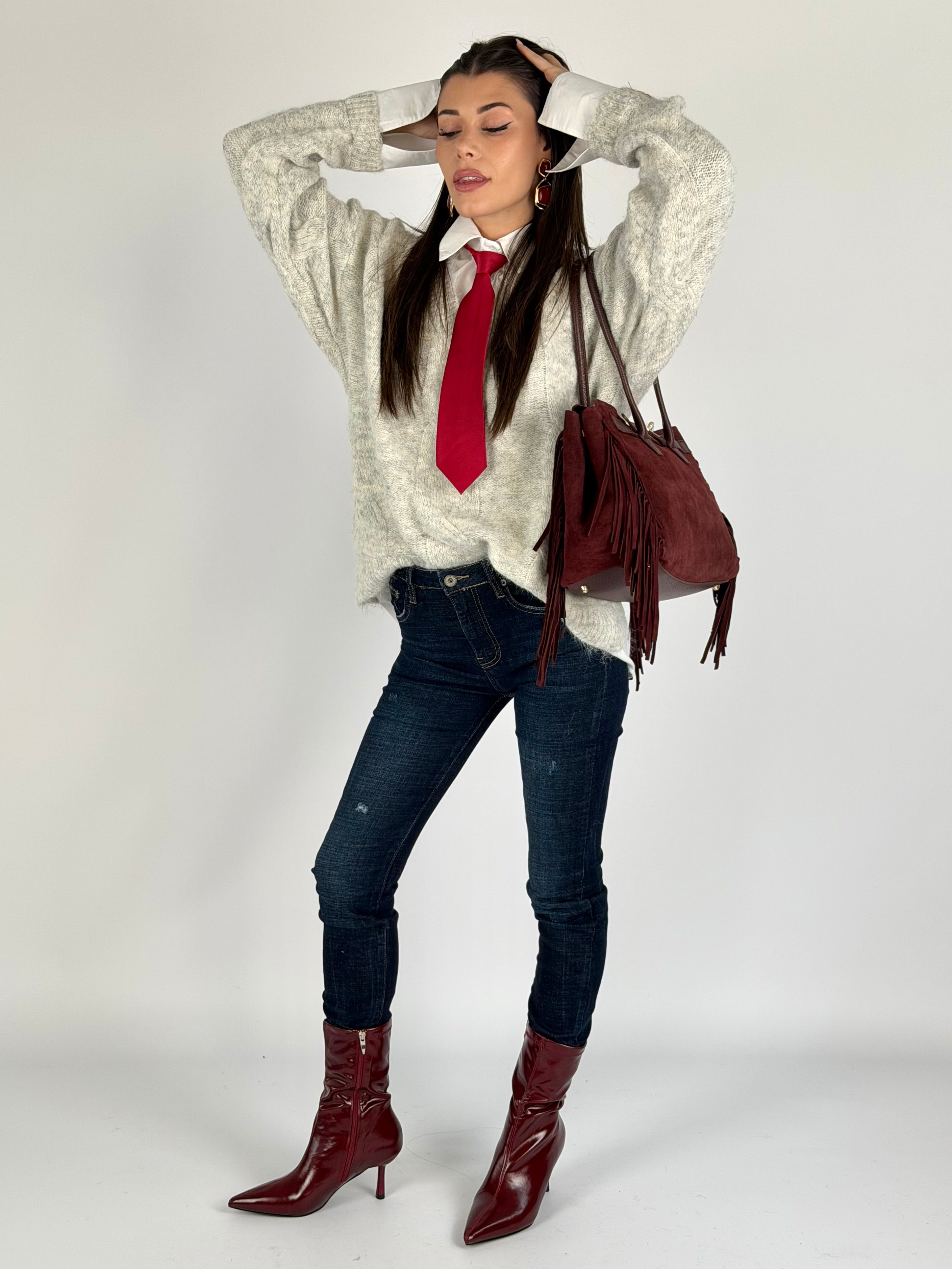 Maglia Regina grigio