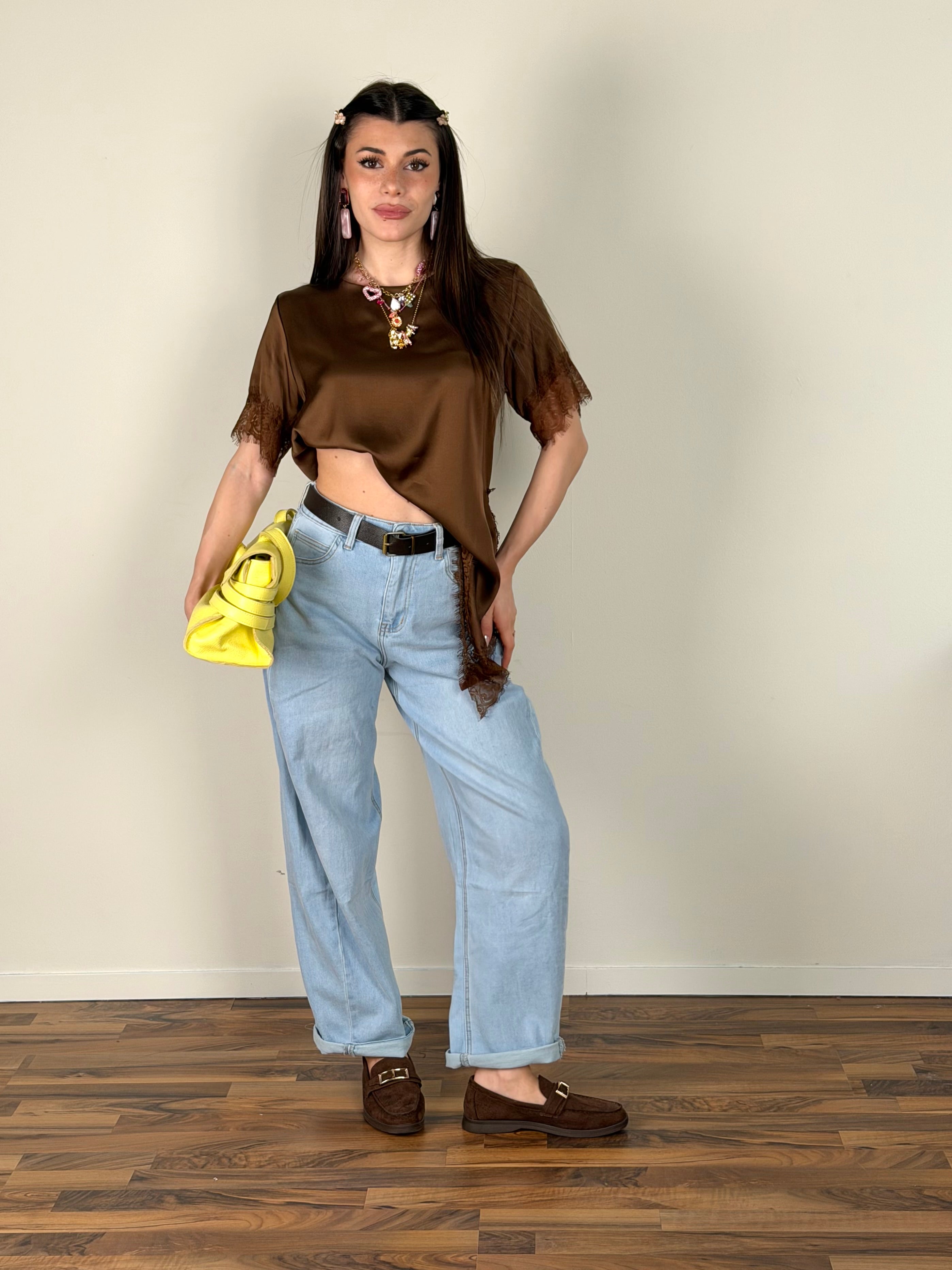 Maglia trasversale moro