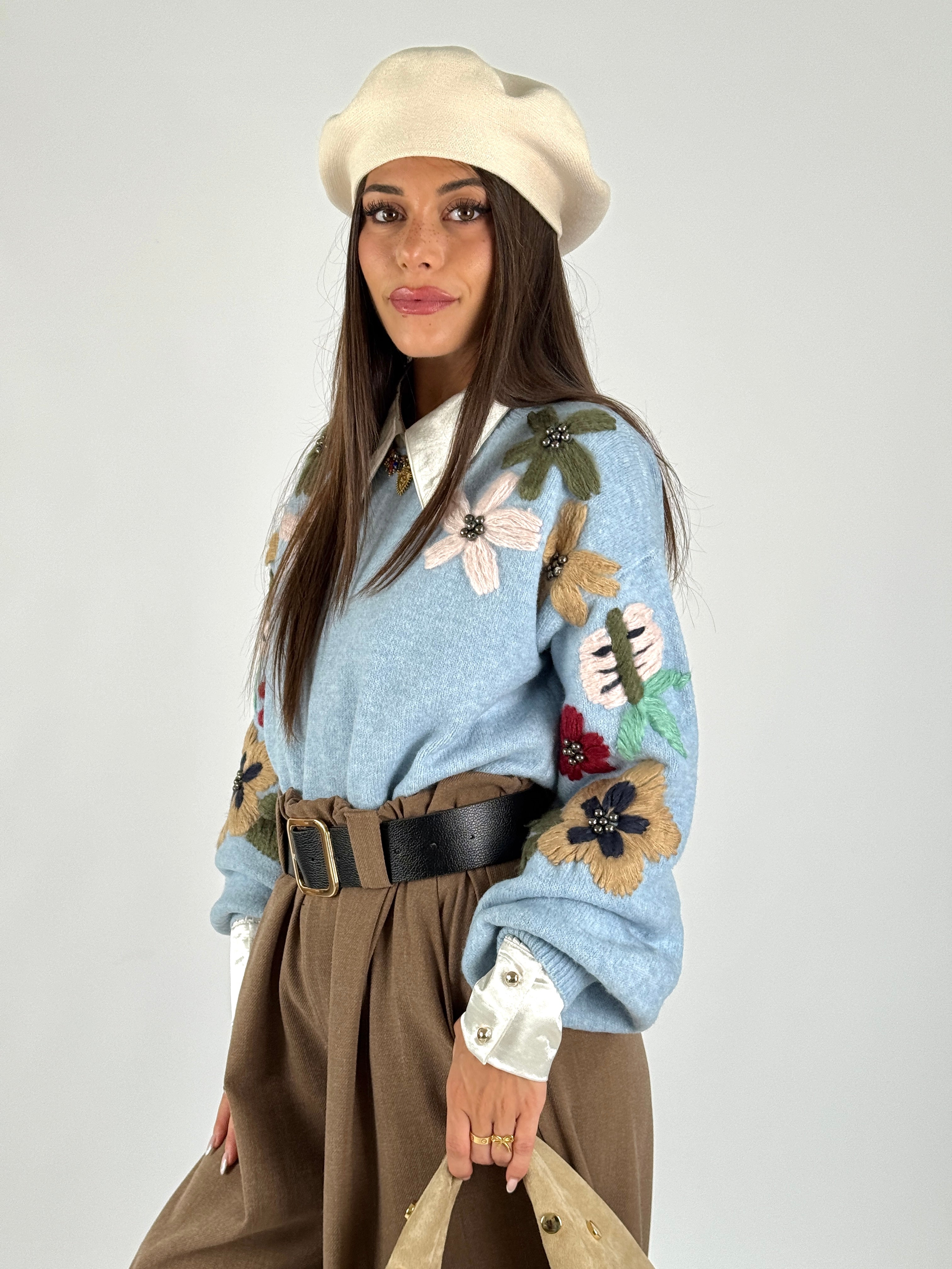 Maglia Fatima celeste