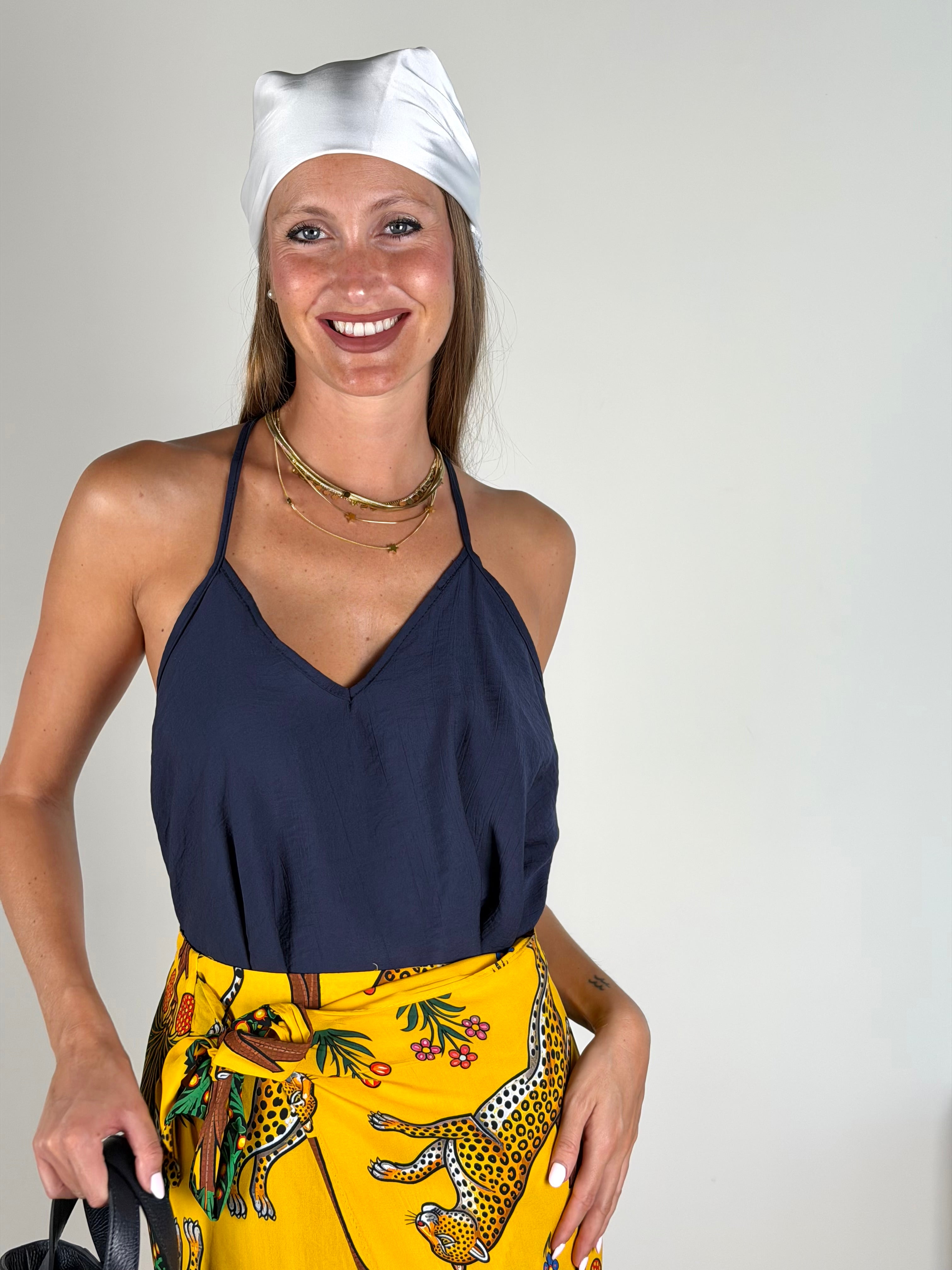 Top Tropicana blu