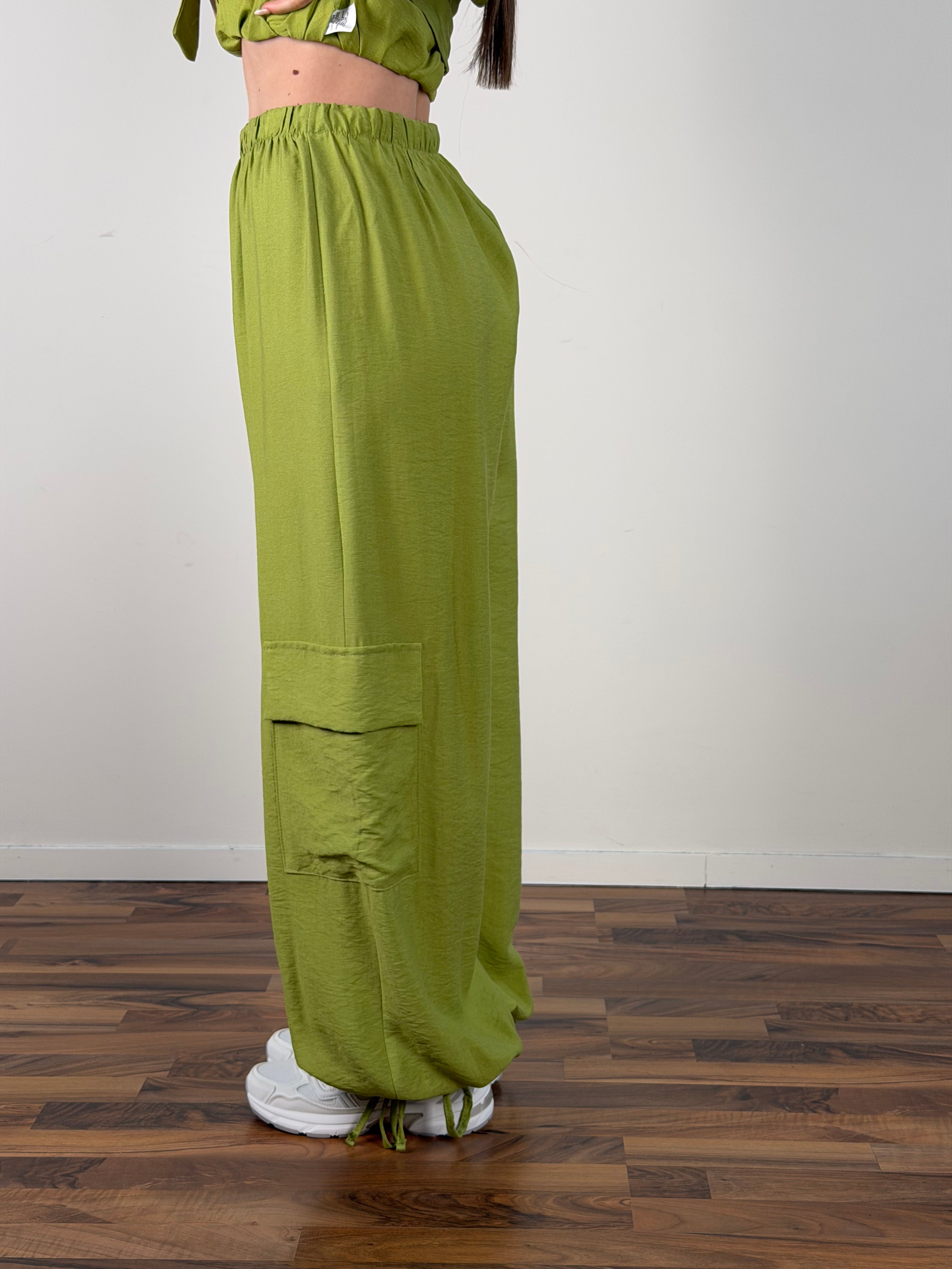 Pantalone Twist verde